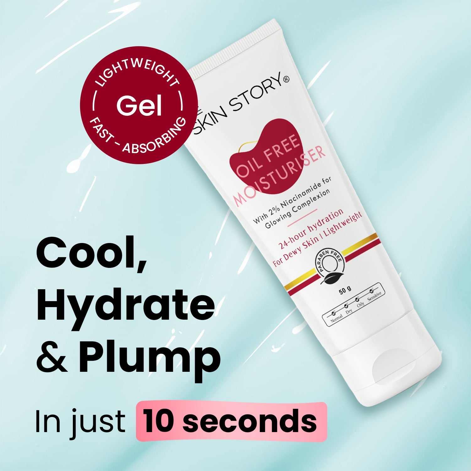 2% Niacinamide Oil - Free Moisturiser - The Skin Story - Body Care