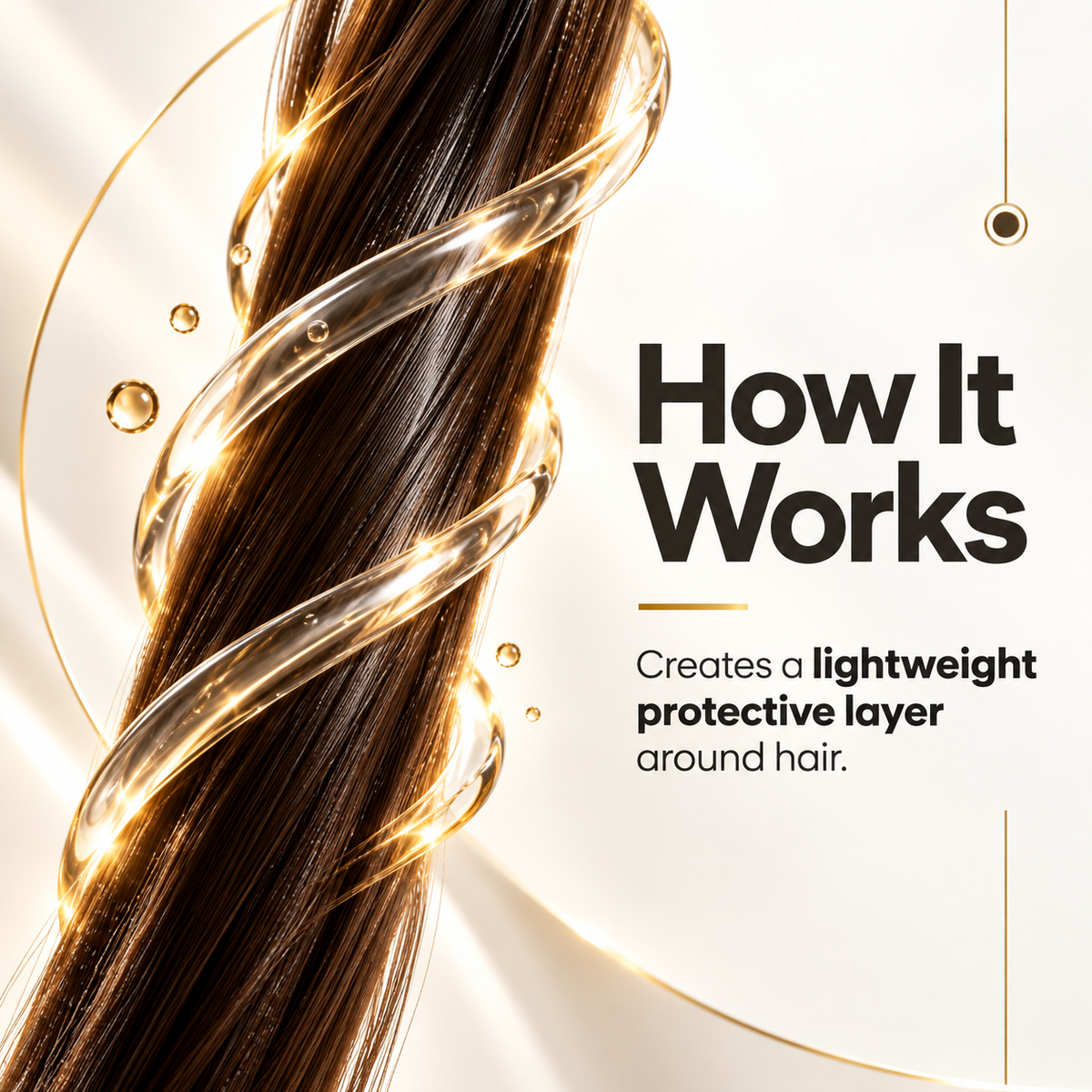 Heat Protection Hair Serum