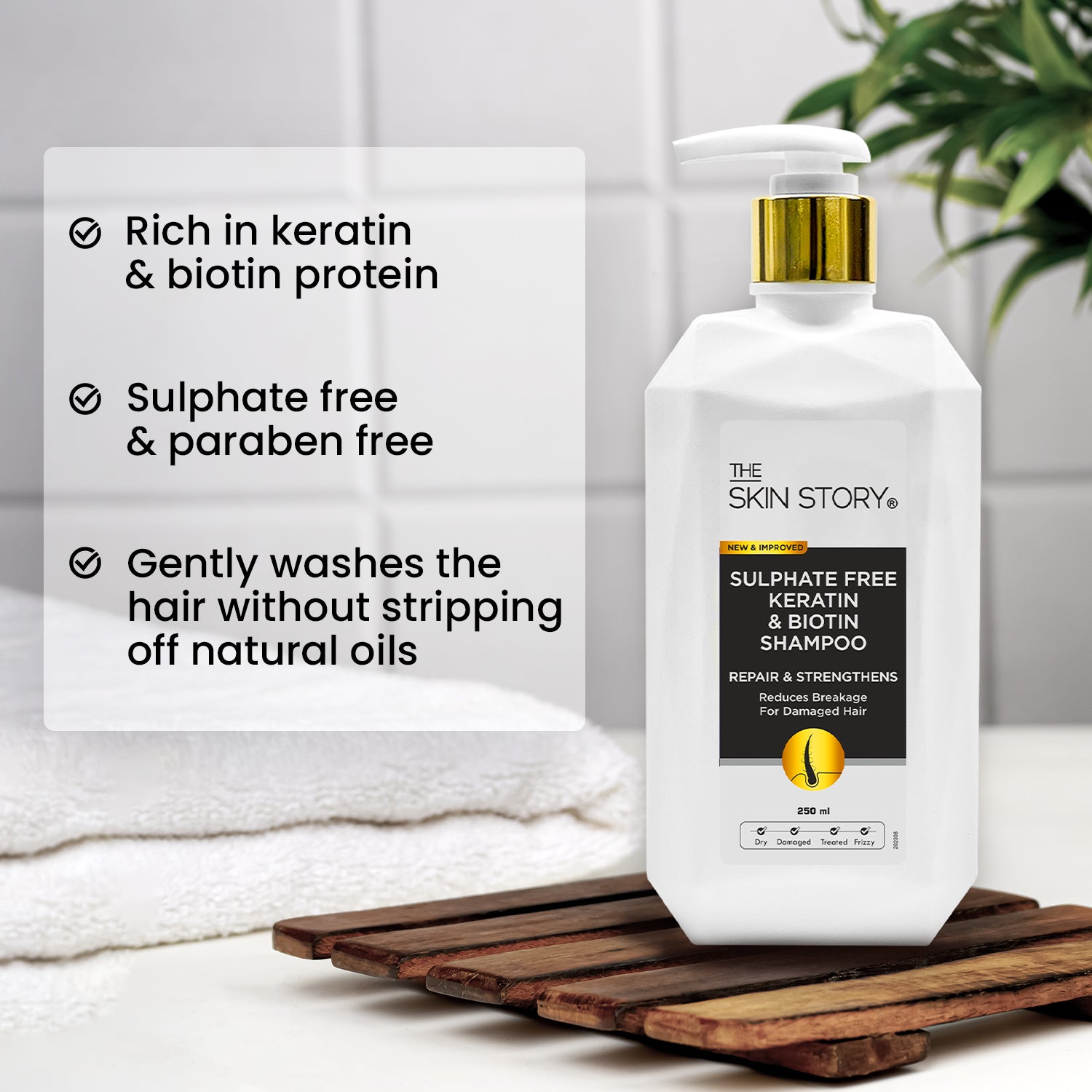 Sulphate Free Shampoo Damage Repair Duo