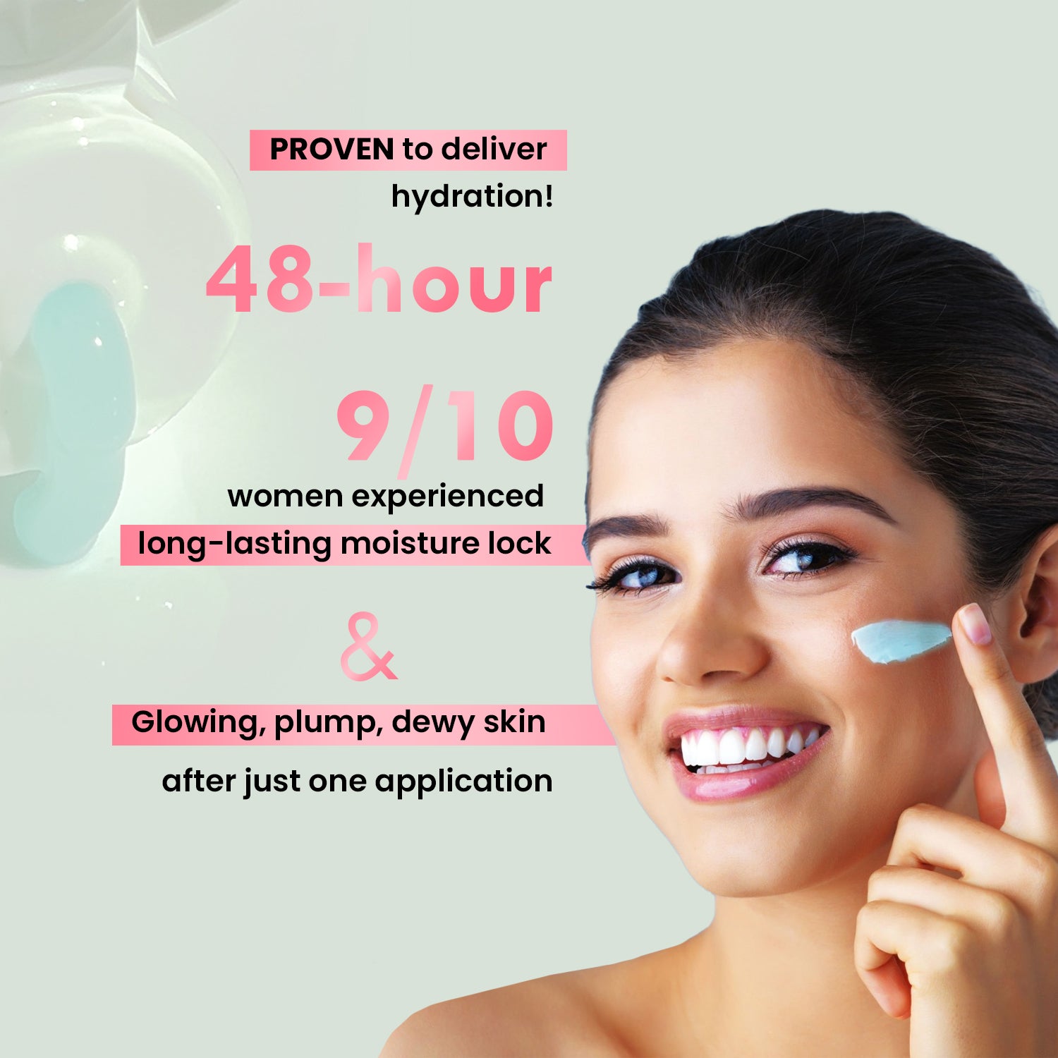 2% Niacinamide Oil Free Moisturiser for Glowing Complexion 24 hour hydration for plump dewy skin 50g
