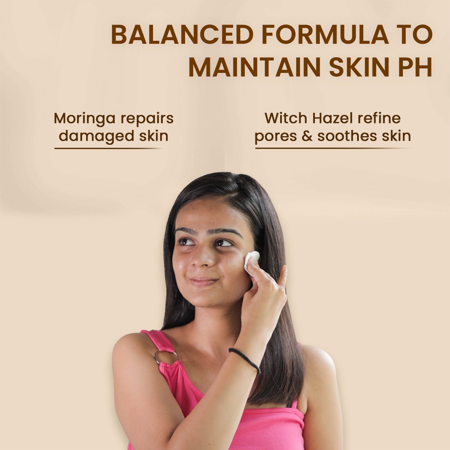 Soothing & Pore Minimizing Moringa Toner, 100ml