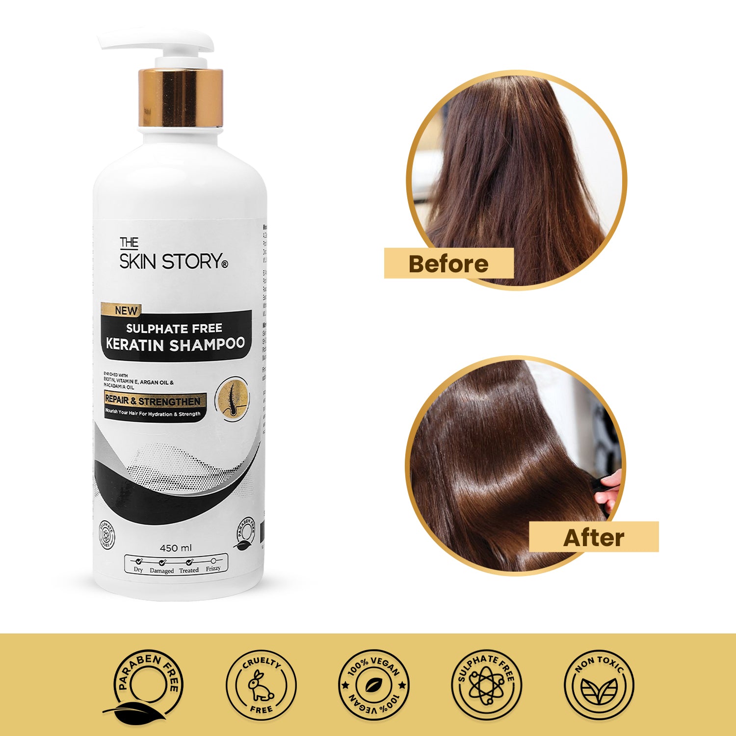 Deep Repair Hair Range for Dry Damaged Rough Hair