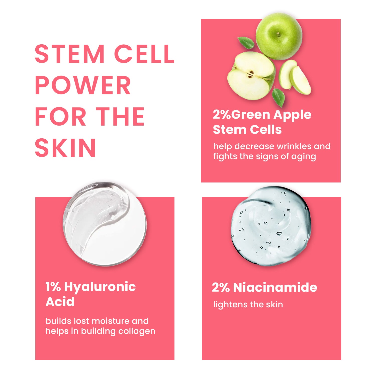 5 in 1 Radiant Serum | Anti Aging Serum | Green Apple Stem Cells | 40ml