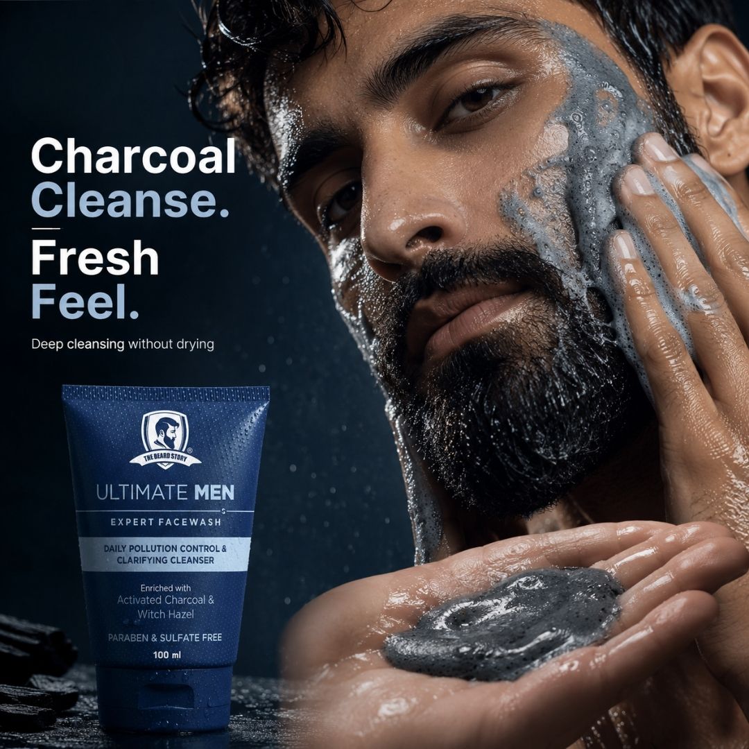 Activated Charcoal Face Wash Anti Pollution & De-tan 100g