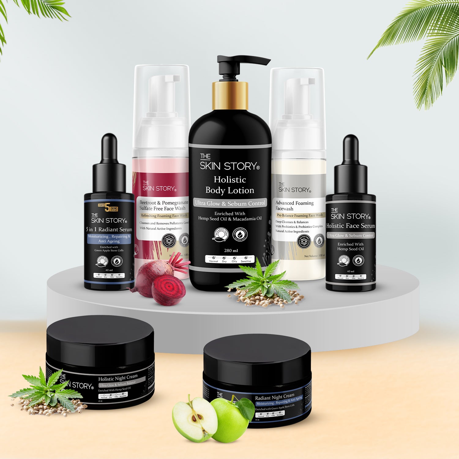 5 in 1 Radiant Moisturising Cream | Anti Aging Day Cream | For Fine Lines and Wrinkles | All Skin Type