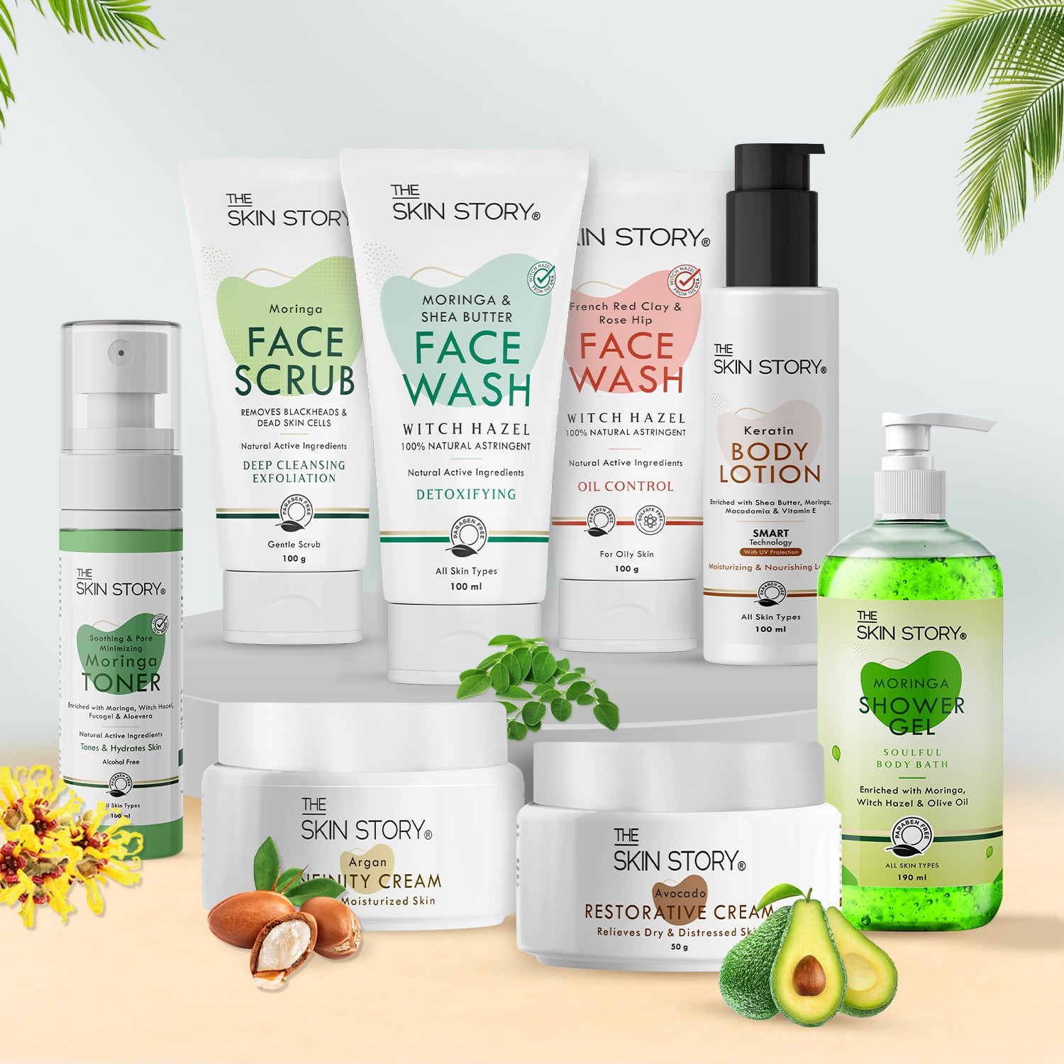 Pore Cleansing Facewash | Non-Drying & Moisturising | All Skin Types | Moringa & Shea Butter | 100ml