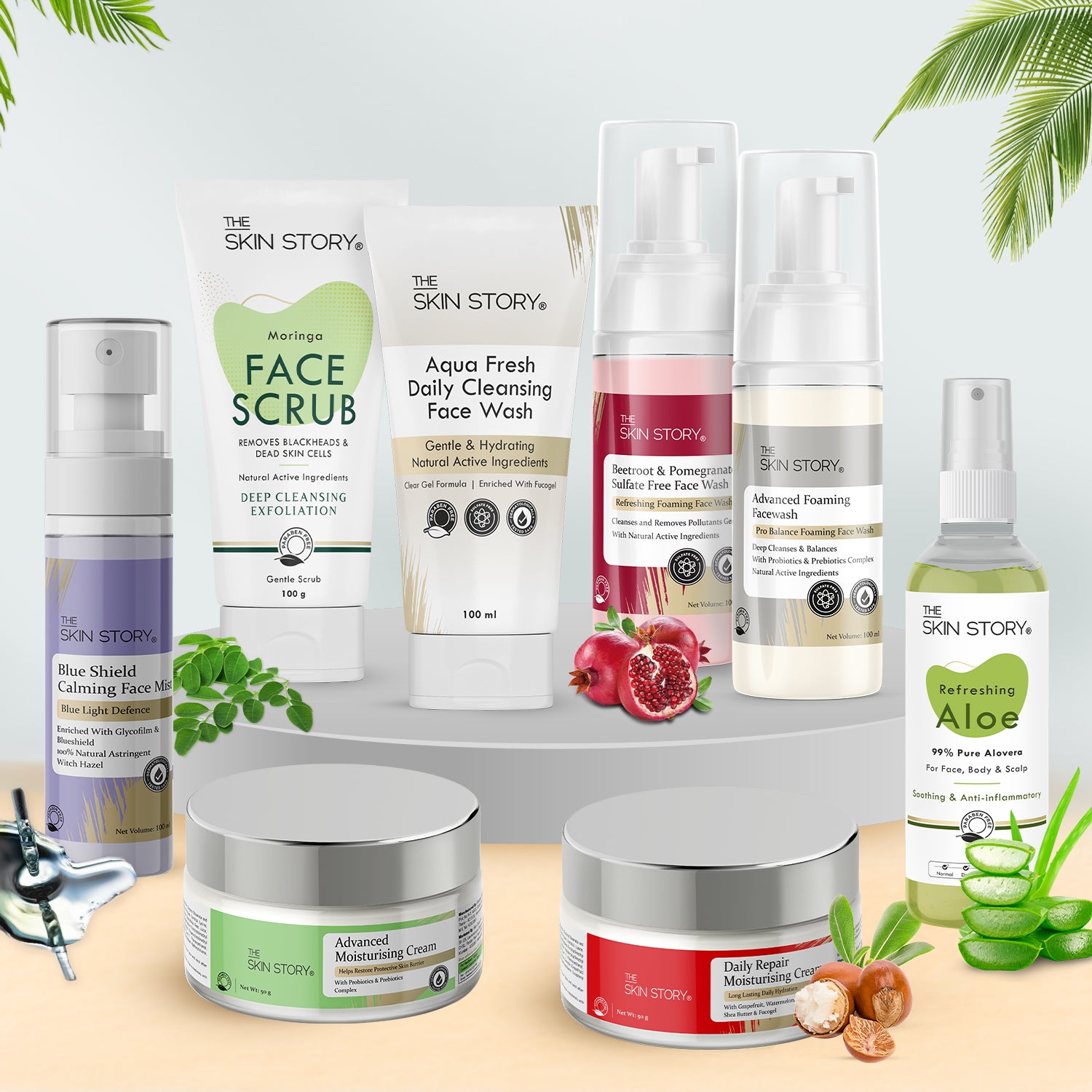 Pore Cleansing Foaming Facewash | Sensitive & All Skin Types | Beetroot & Pomegranate | Sulphate Free | 100ml