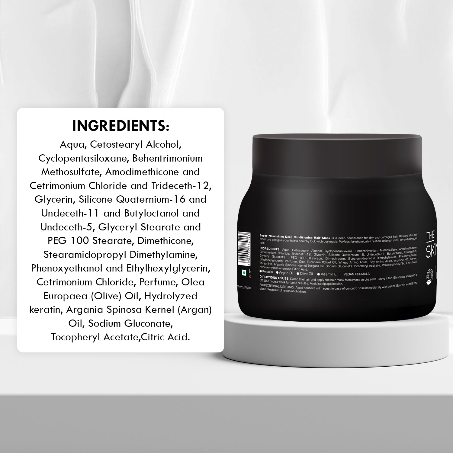 Deep Conditioning Hair Repair & Nourish Mask Strengthening Keratin & Argan Oil 450g