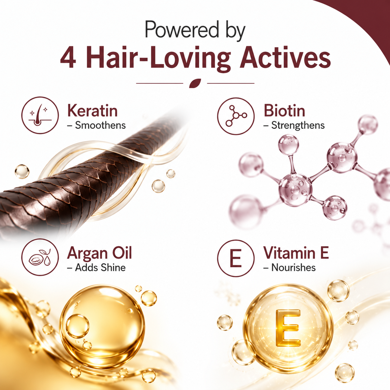 Sulphate Free Keratin Shampoo (450ml) + FREE Keratin Repair Conditioner (100g) - For Recently Coloured Hair