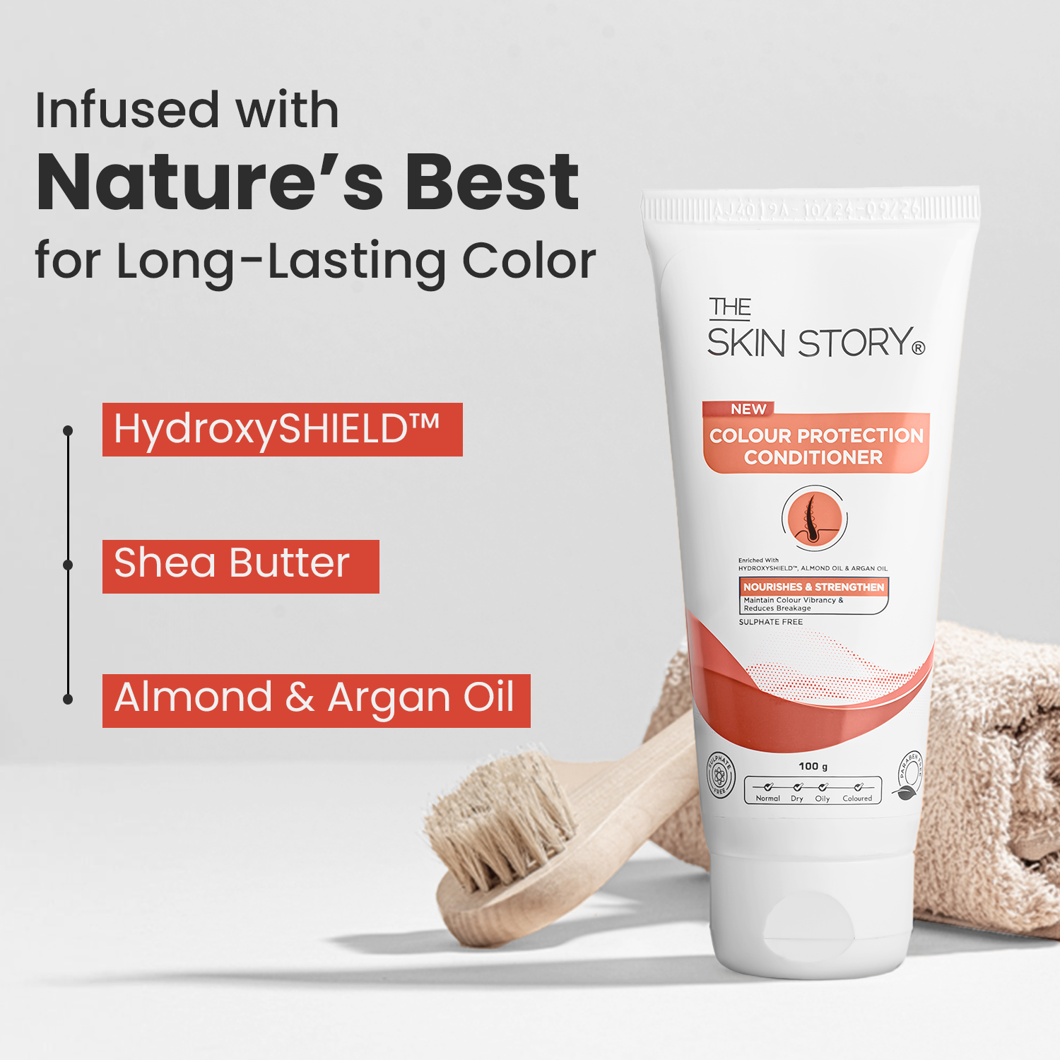 Colour Protection Shampoo | Protects & Nourishes | Hydroxyshield™ & Vitamin E | 100g