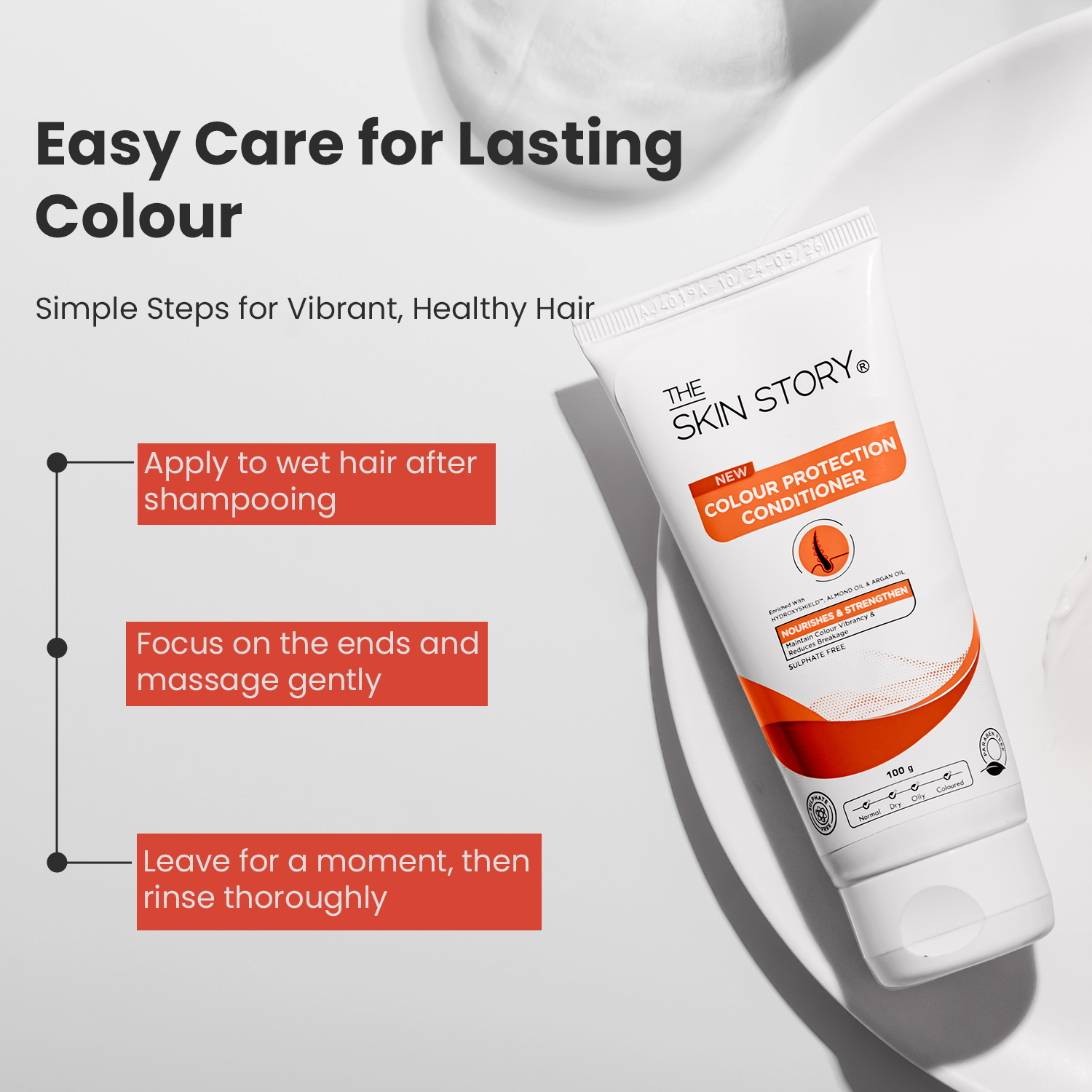 Colour Protection Shampoo | Protects & Nourishes | Hydroxyshield™ & Vitamin E | 100g