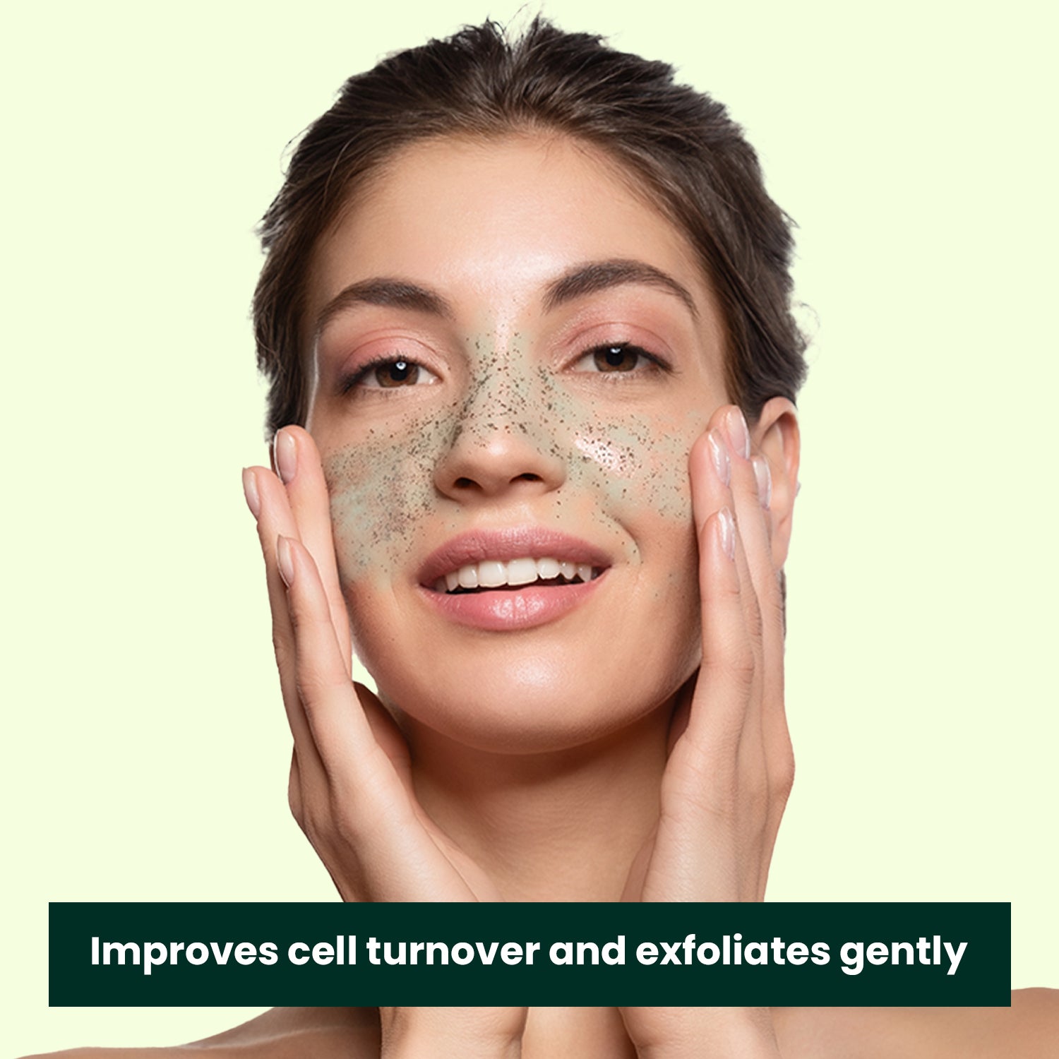 Moringa Exfoliating Face Scrub Removes Blackheads & Whiteheads De-Tan & Brighten 100g