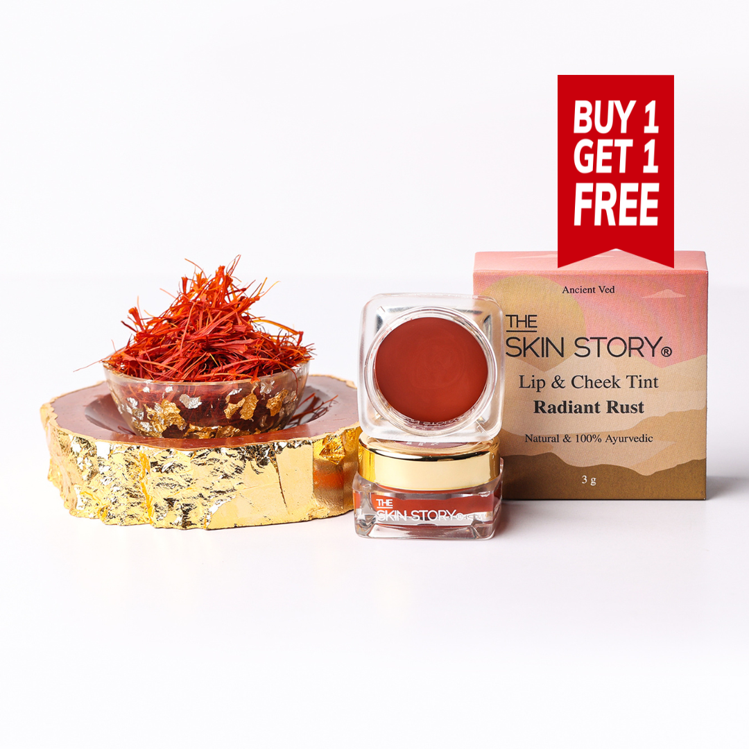 The Skin Story Lip & Cheek Tint Radiant Rust, 3g