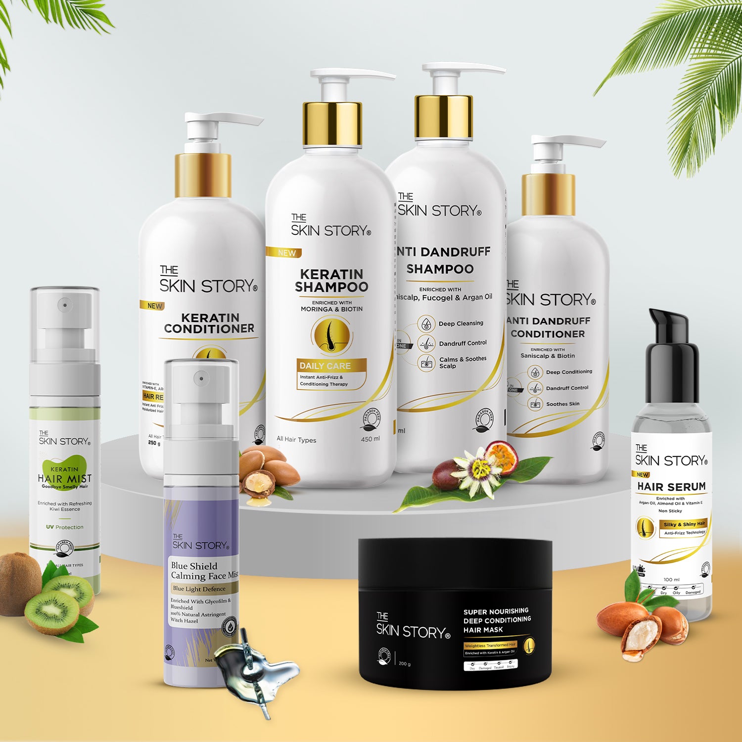 Hair Repair & Nourishing Mask Deep Conditioning & Strengthening Keratin & Argan Oil 200g