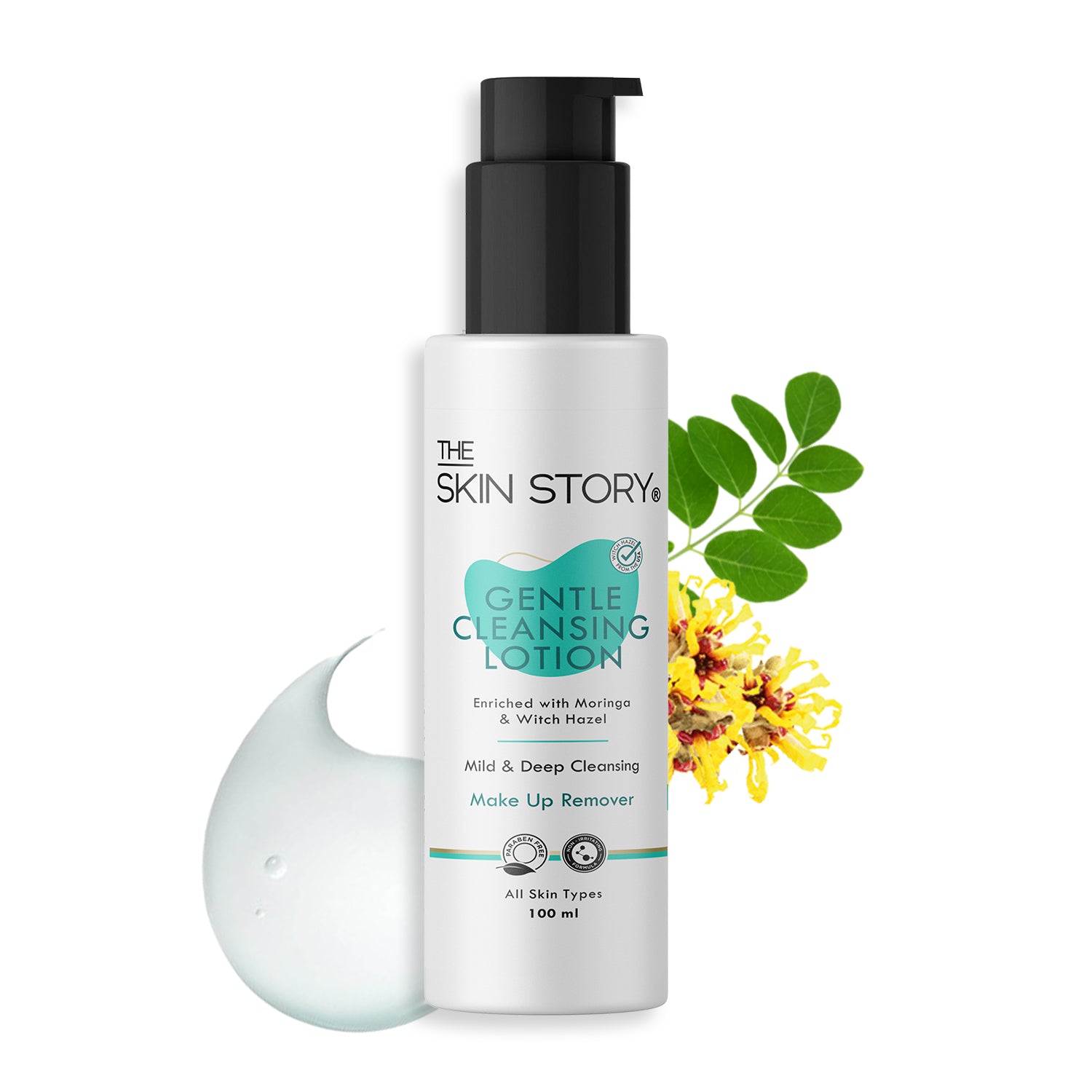 Gentle Cleansing Lotion | Nourishes & Hydrates | Moringa & Shea Butter | 100ml