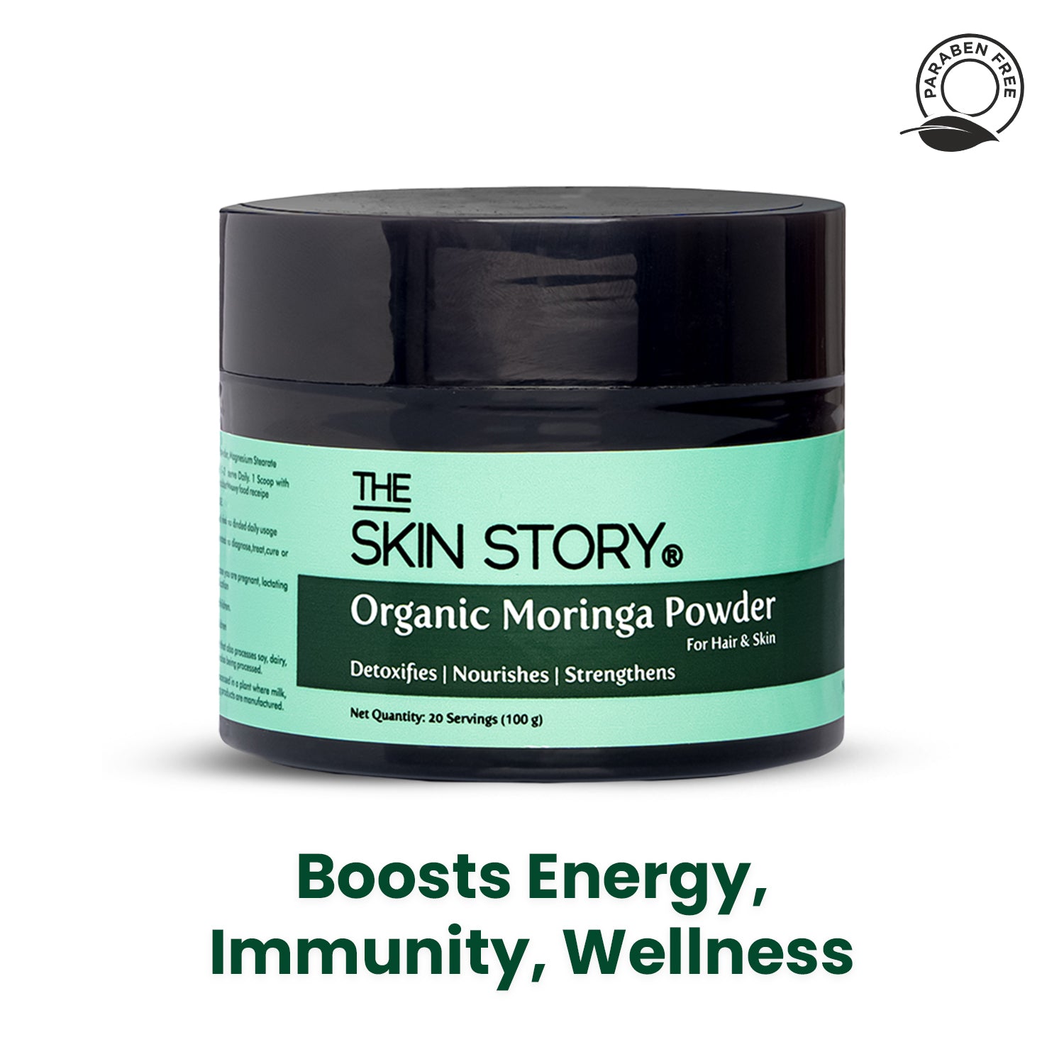 Organic Moringa Powder for Skin & Hair
