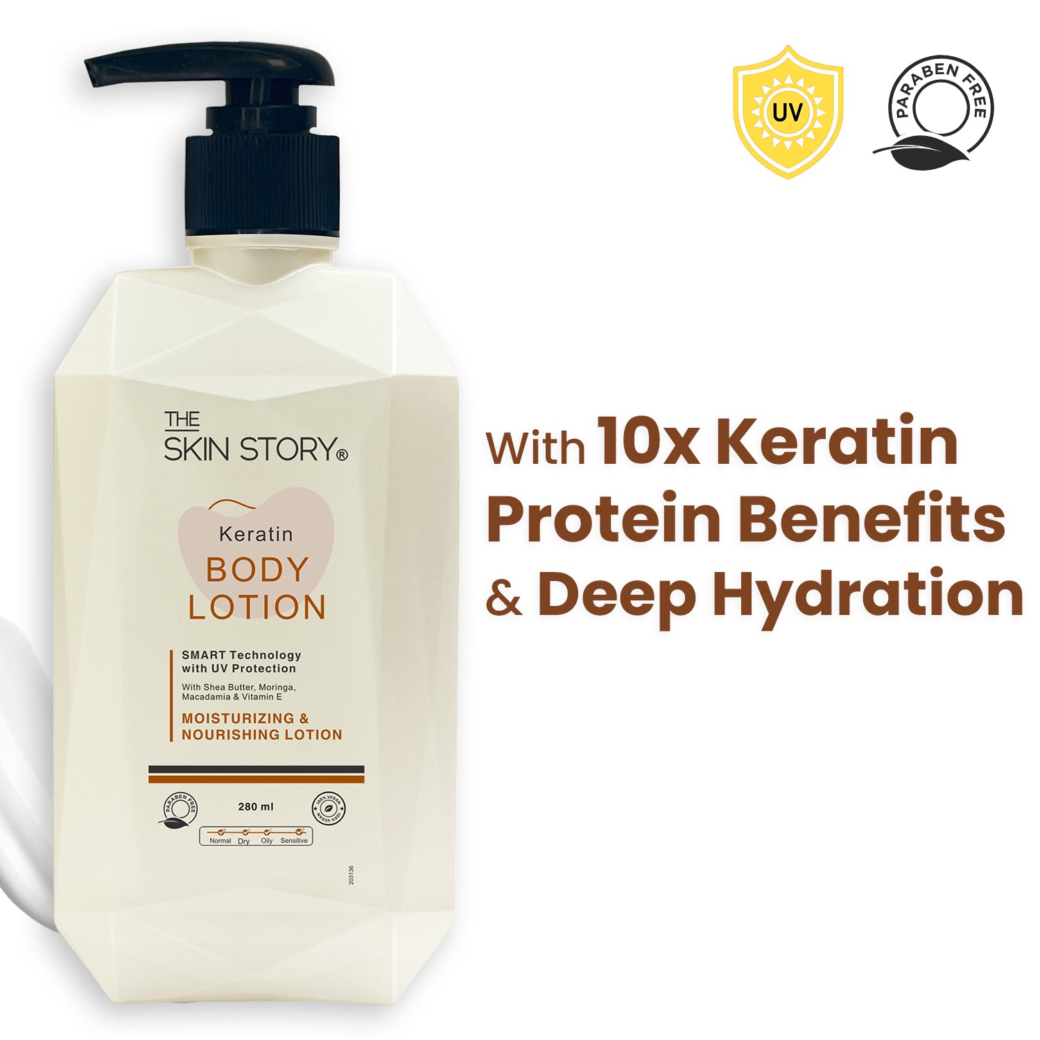 Keratin Body Lotion
