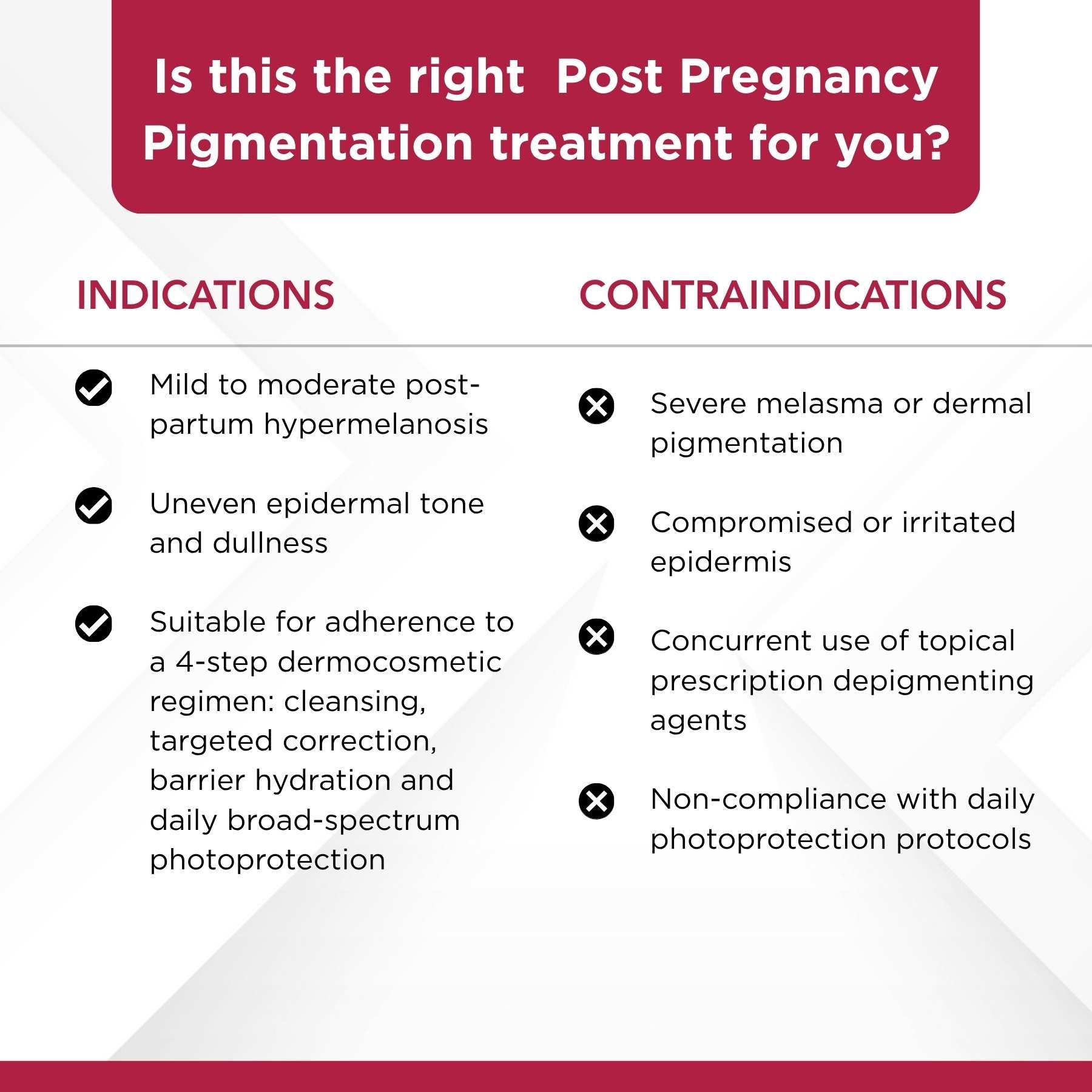 Post Pregnancy 4 steps - Facewash+Serum+Moisturising Cream+Sunscreen SPF50