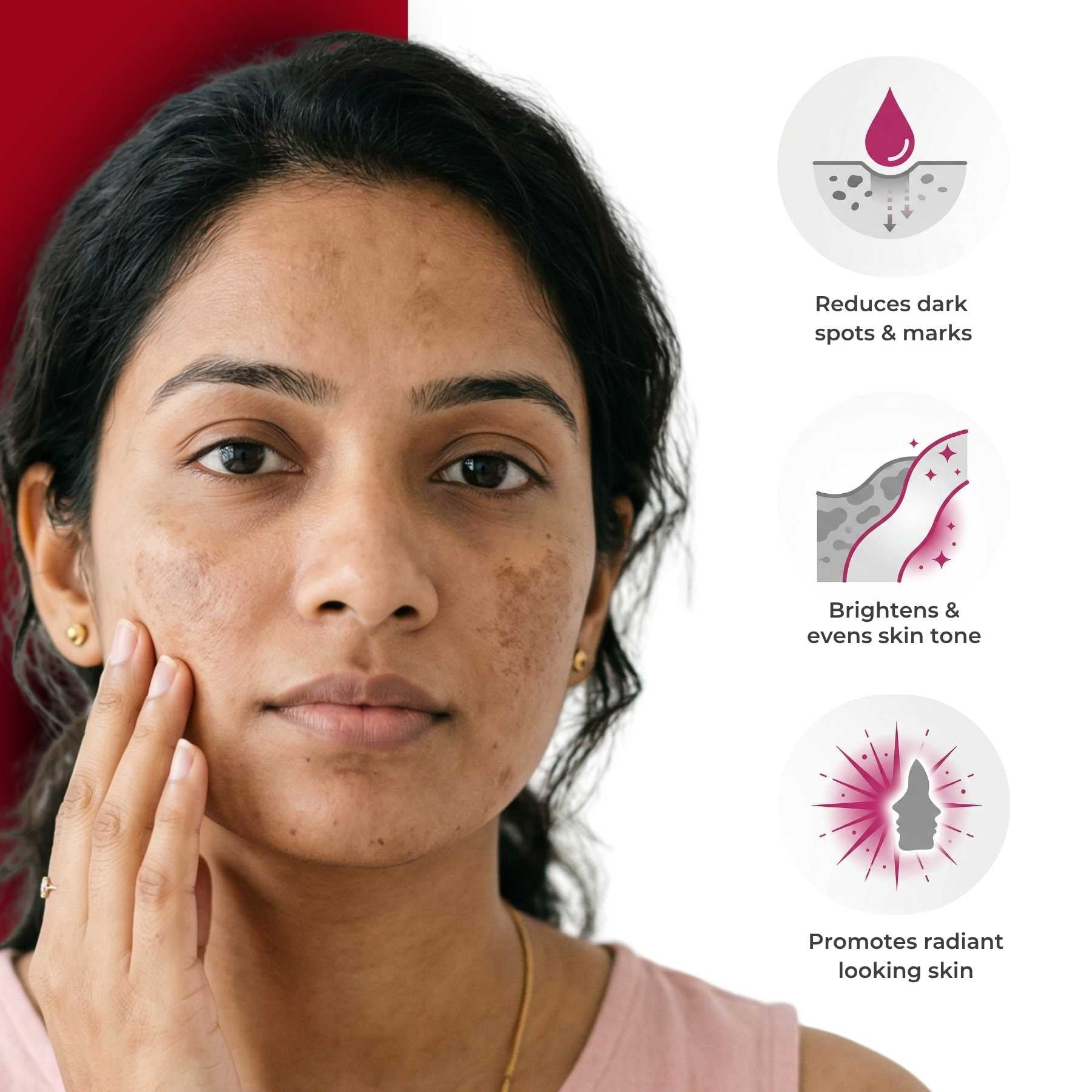 Melesma 2 Steps-Facewash+Serum