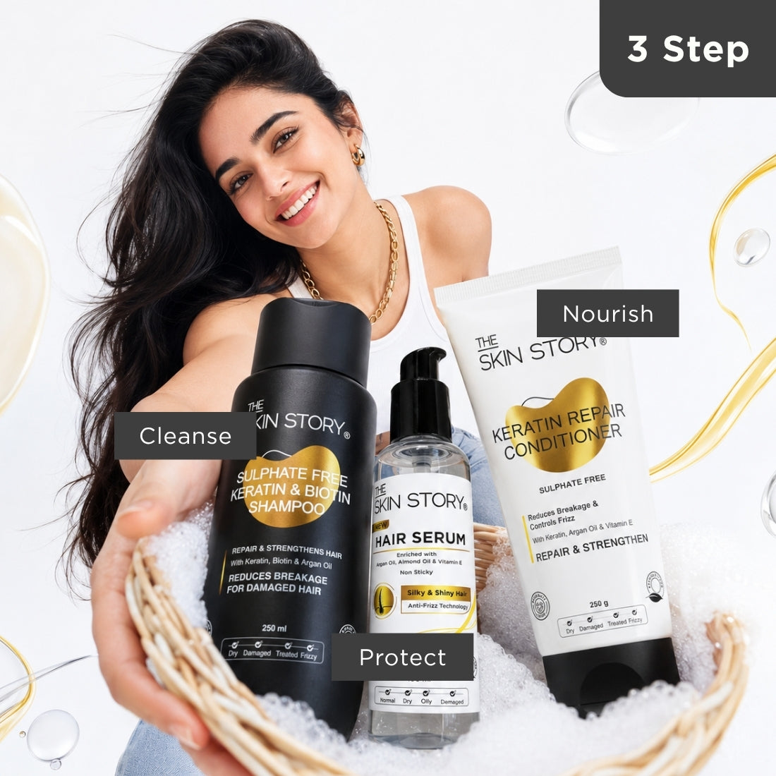 Frizz Control Repair Regime – Smoothness & Anti Frizz Care
