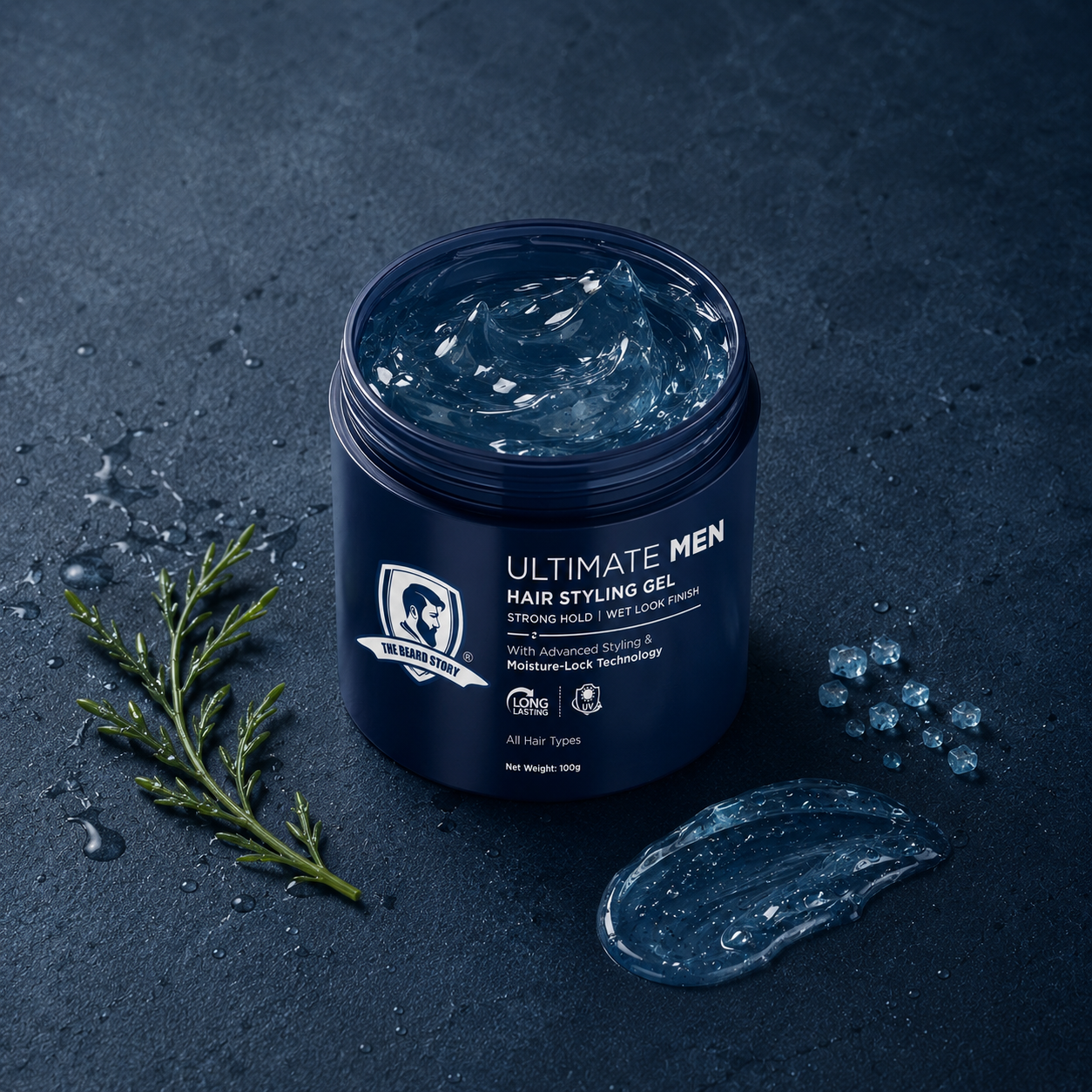 Hair Styling Gel - Strong Hold 100g