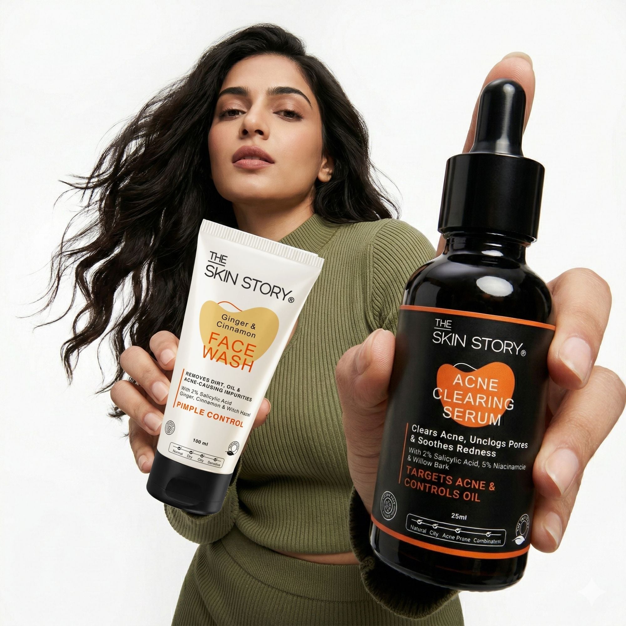 Acne Clearing Serum Duo - The Skin Story -