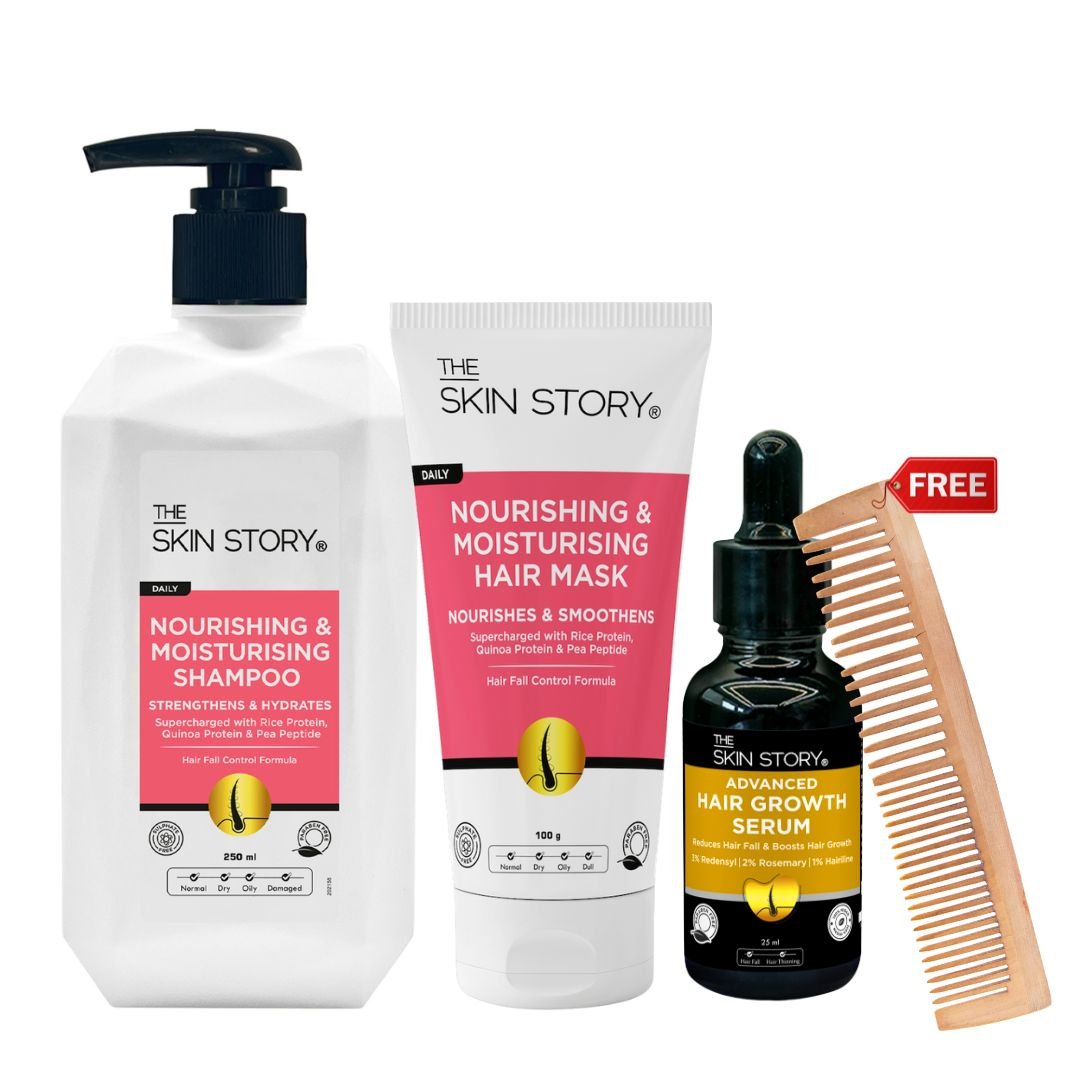 Advanced Hair Fall Combo - The Skin Story - Hair Care Combo