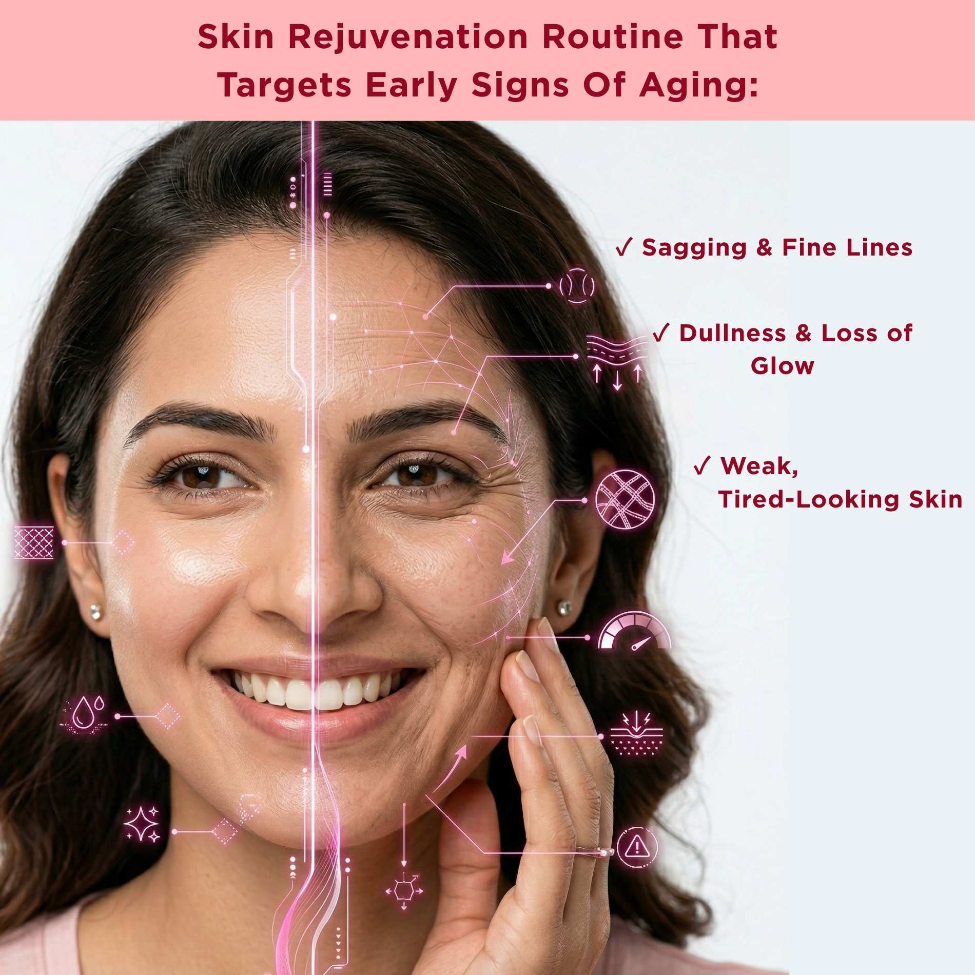Ageing Early Onset 2 Step - Facewash+Nourishing & Moisturising Cream - The Skin Story -