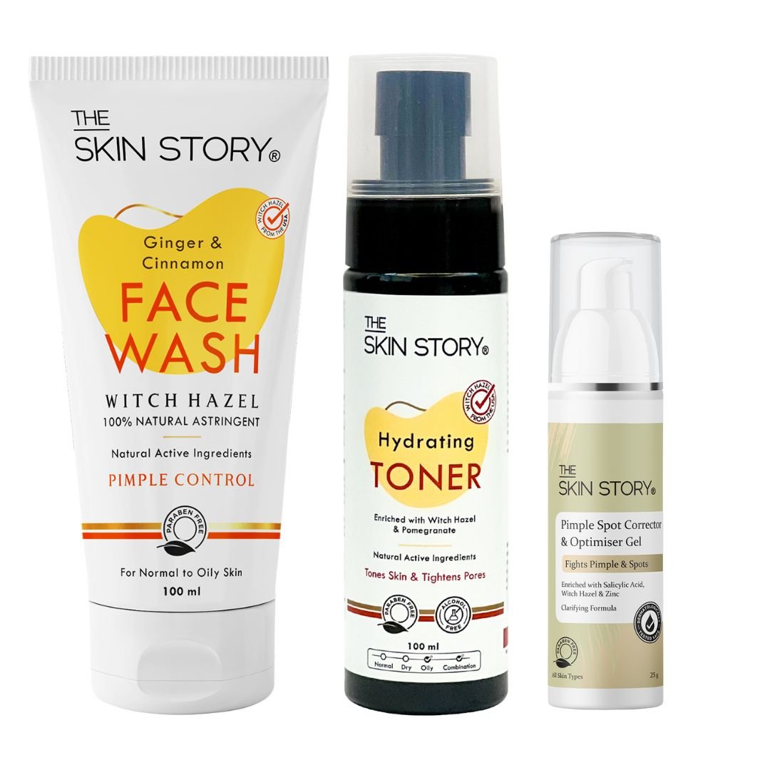 Anti - Acne & Pimple Set - The Skin Story - Face Pack
