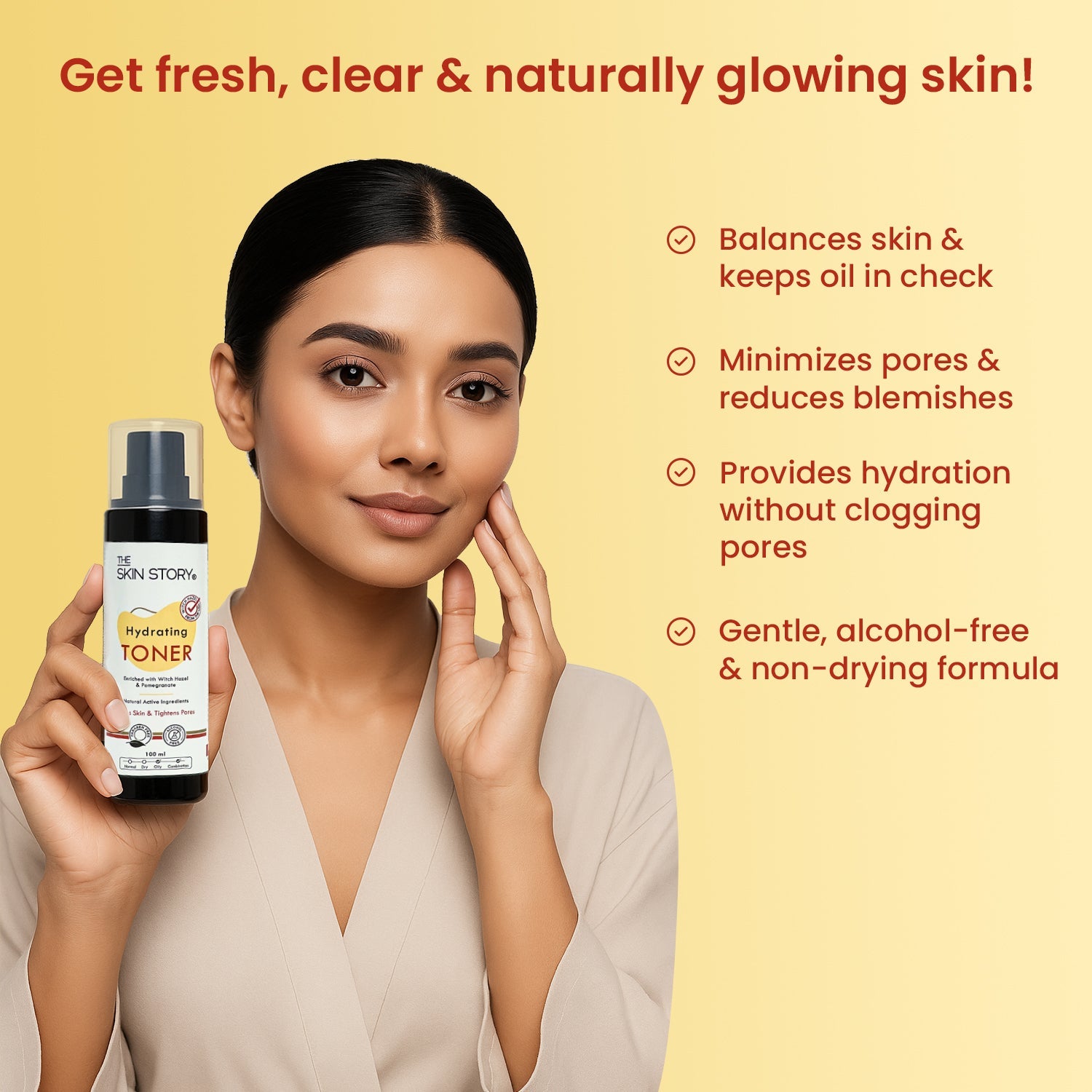 Anti - Acne & Pimple Set - The Skin Story - Face Pack