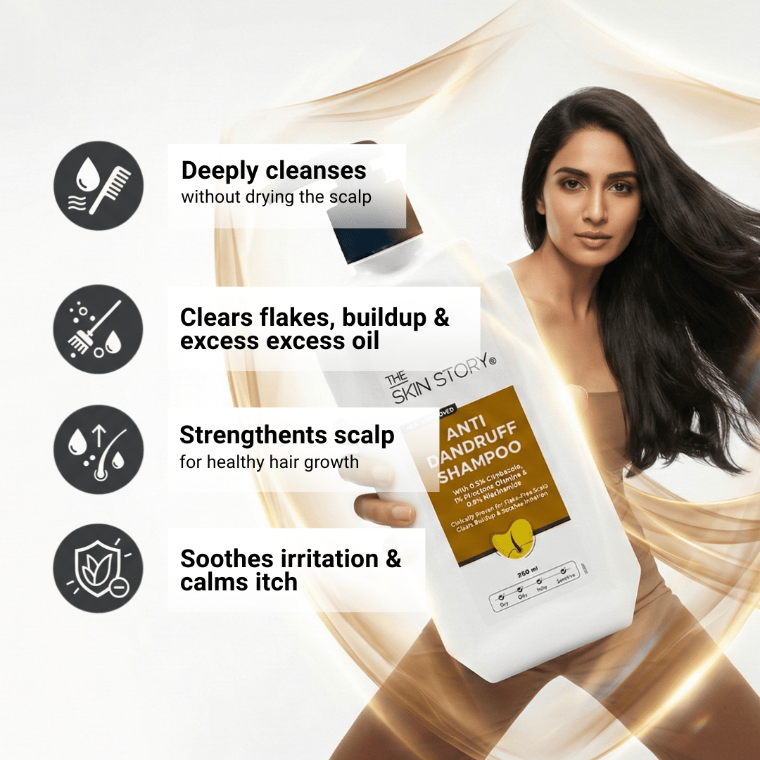Anti - Dandruff Shampoo - The Skin Story - shampoo