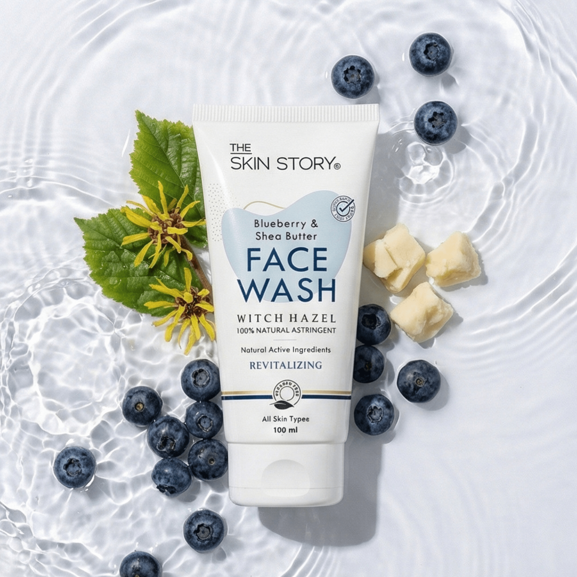 Blueberry Glow Brightening Facewash - The Skin Story - Facewash