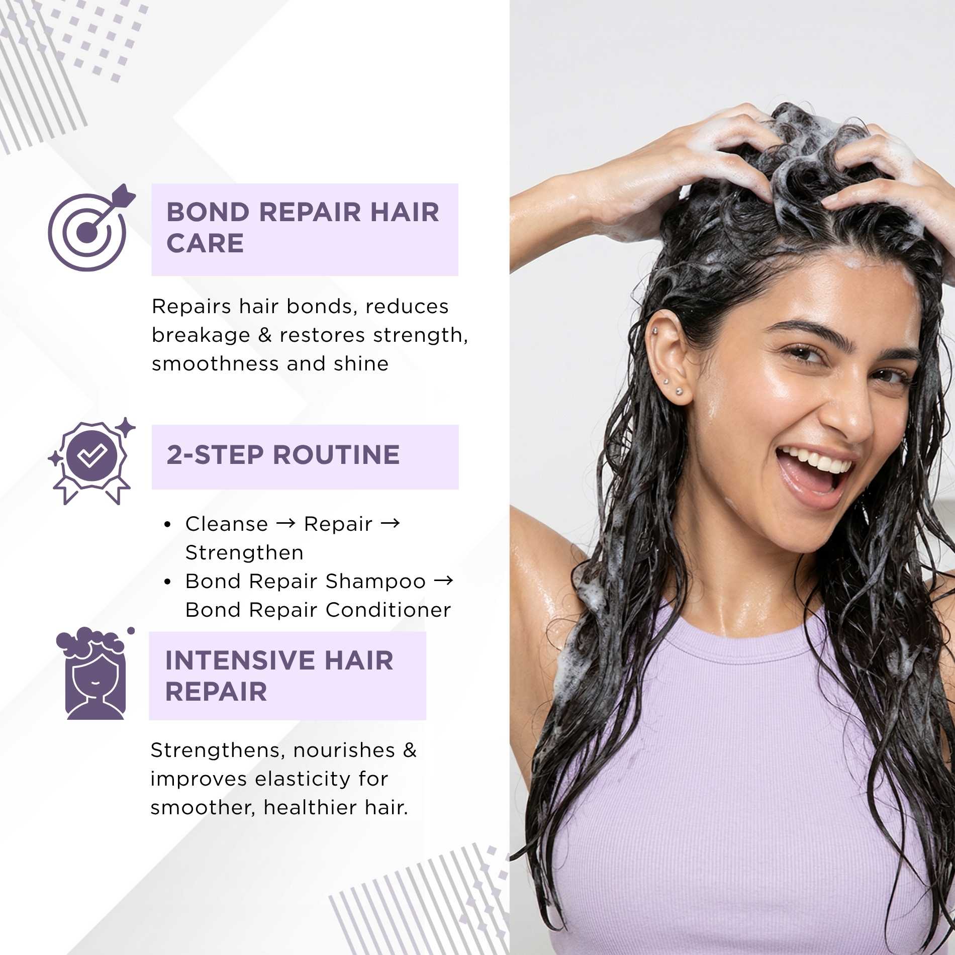 BOND REPAIR 2 steps - Shampoo+Conditioner - The Skin Story -