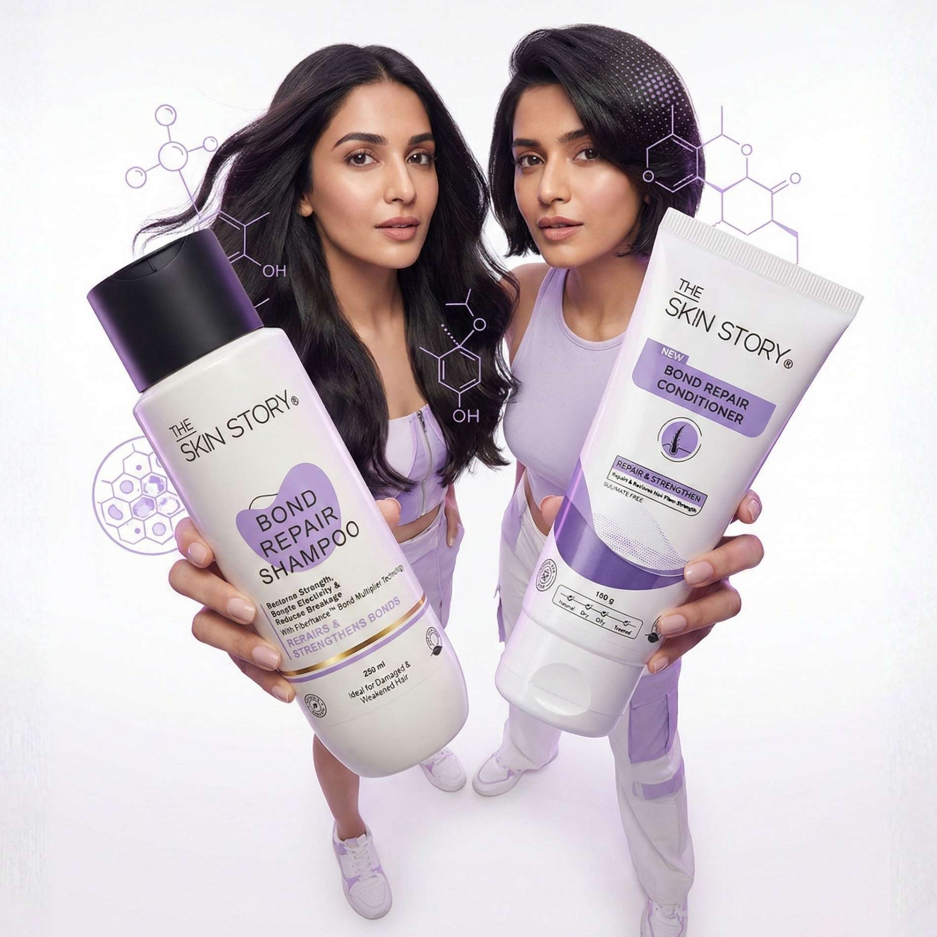 BOND REPAIR 2 steps - Shampoo+Conditioner - The Skin Story -