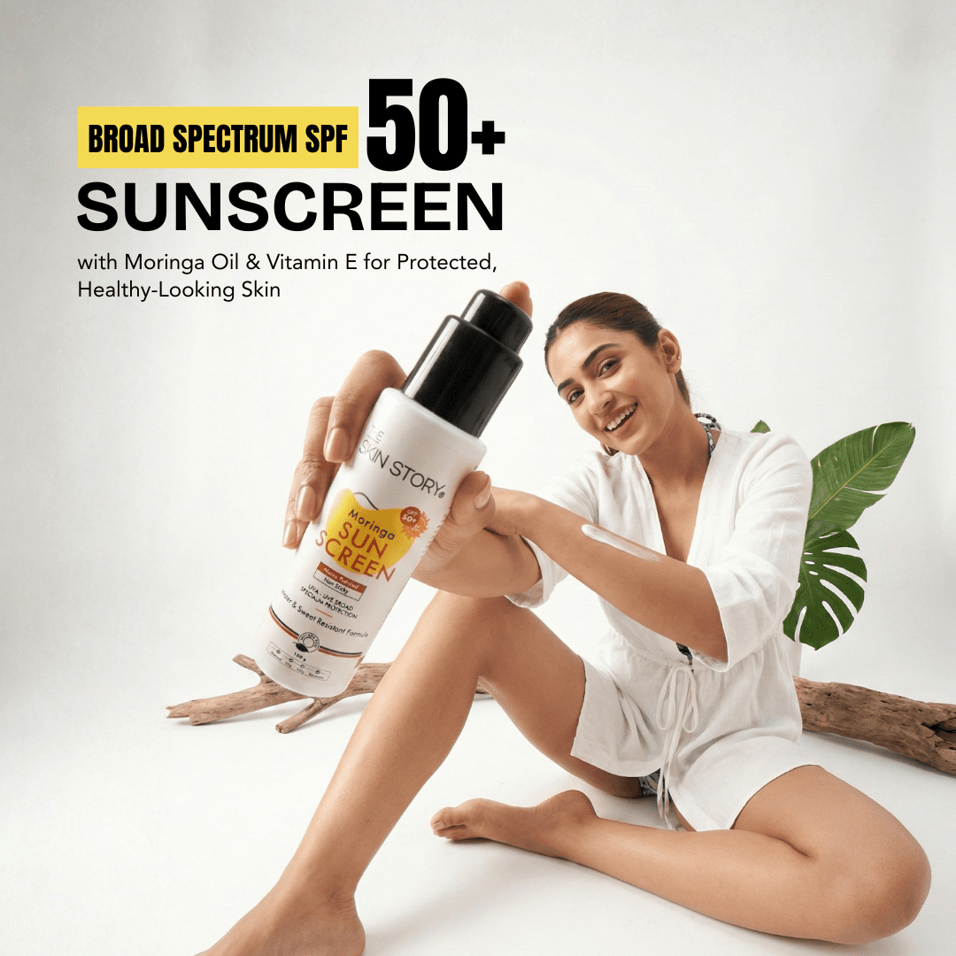 Broad Spectrum Sunscreen SPF 50 - The Skin Story - SPF