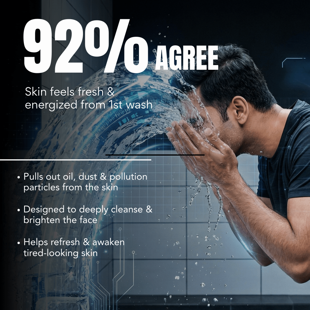 Daily Pore Cleansing & Energising Face Wash 100ml - The Skin Story -