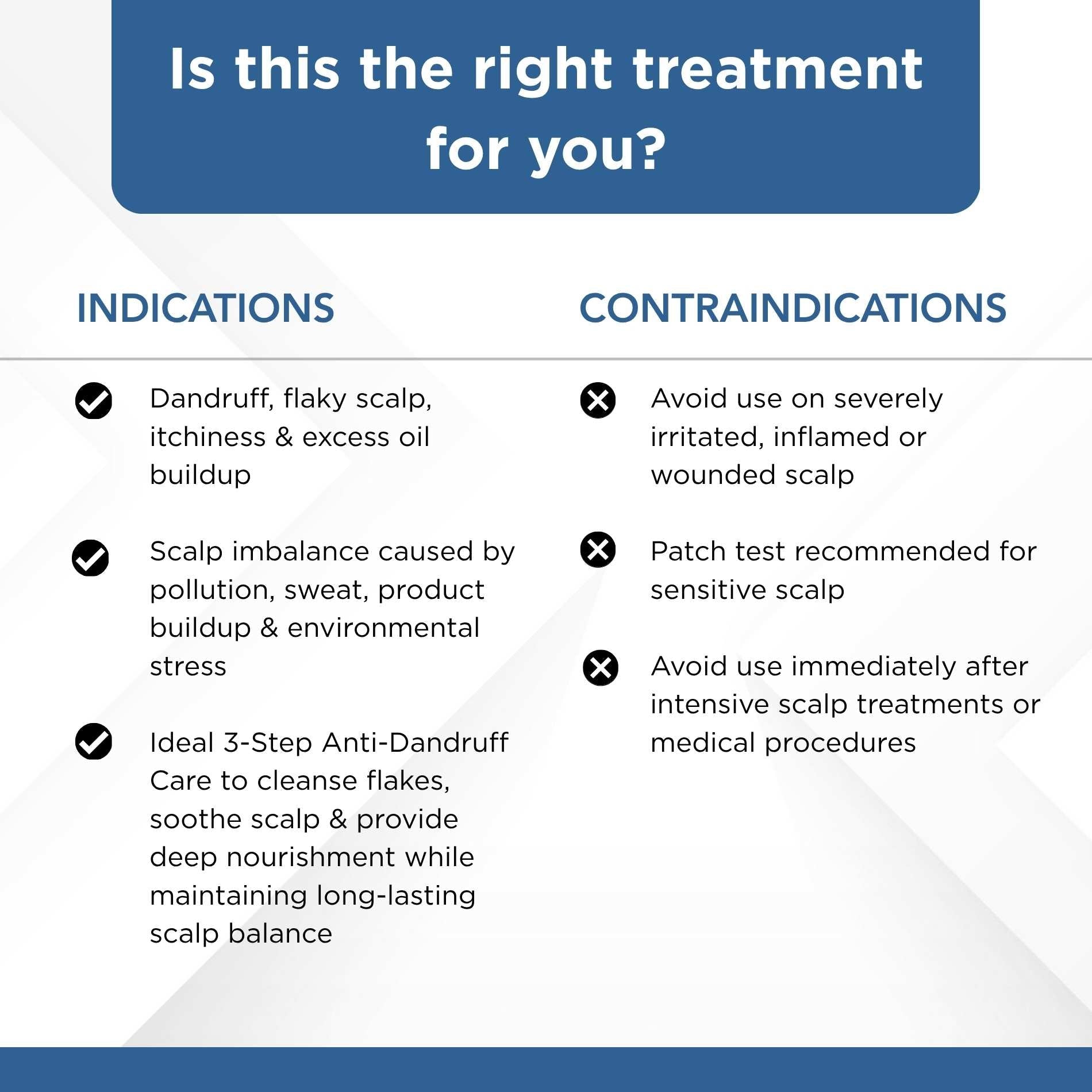 Dandruff - 3 steps - Shampoo+Exfoliating Scalp Serum+Hair Mask - The Skin Story -