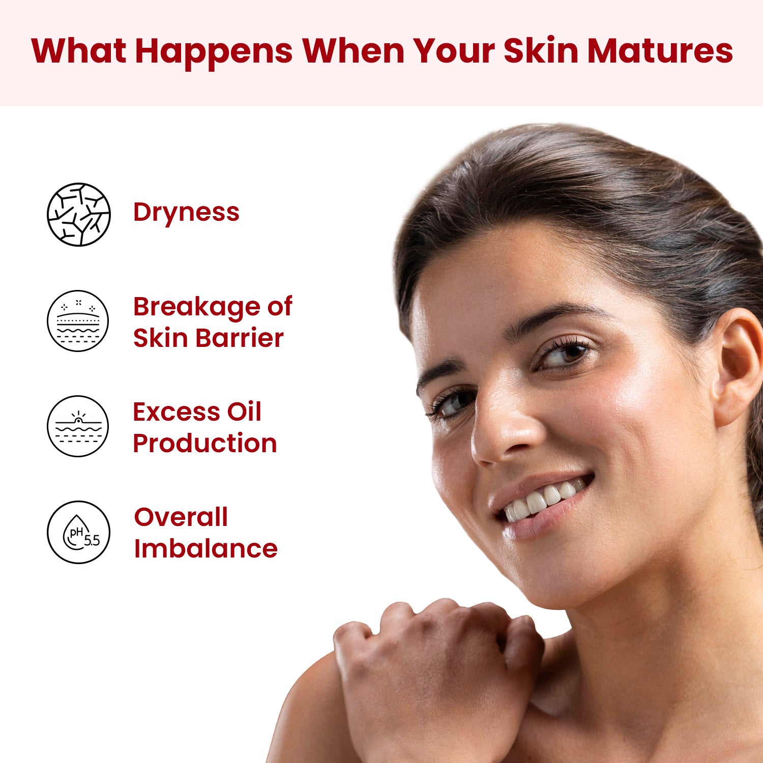 Pore Cleansing Foaming Face Wash Deep Cleanses & Minimises Pores Beetroot & Pomegranate 100 ml