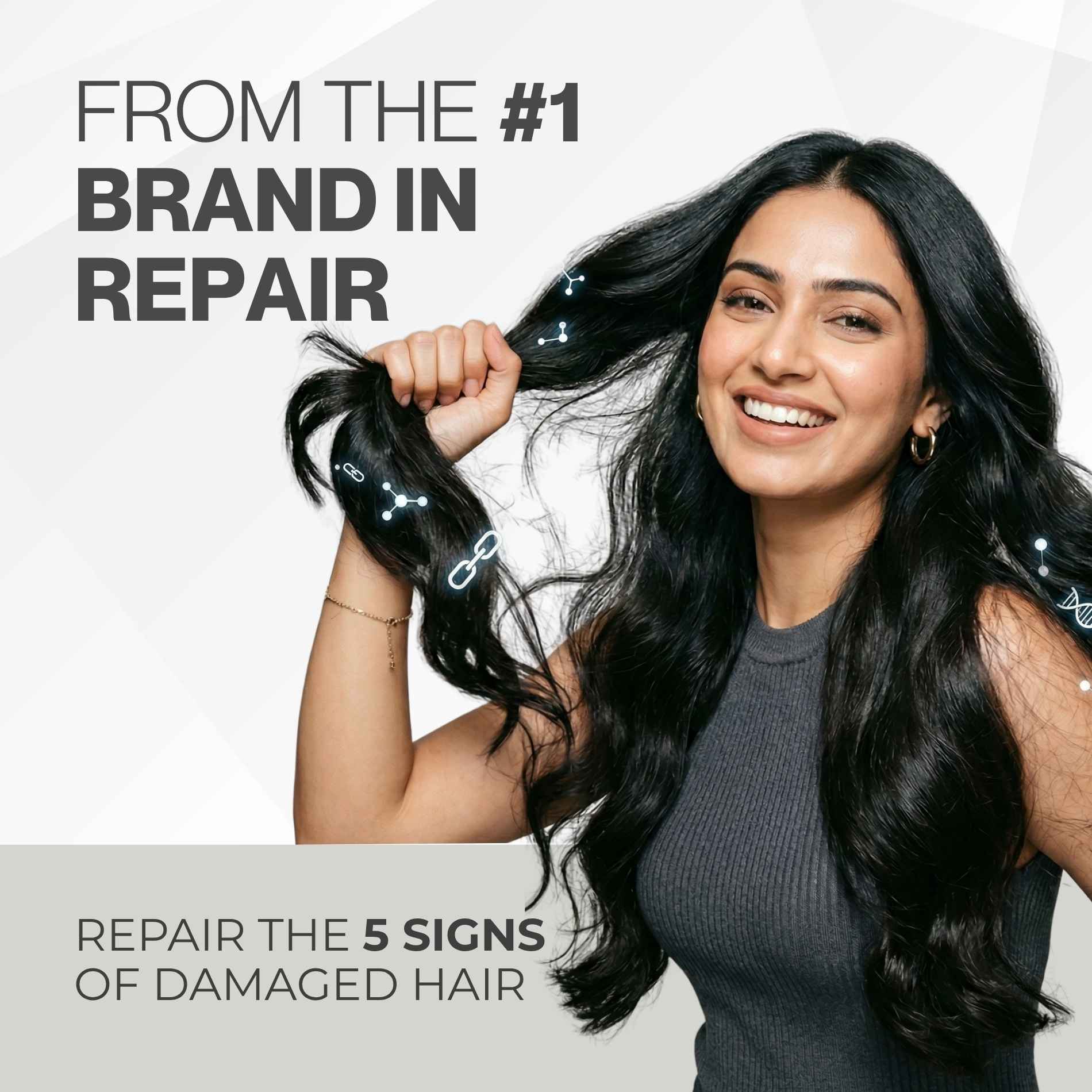 Frizz 3 steps - Sulphate Free Shampoo+Conditioner+Seum - The Skin Story -