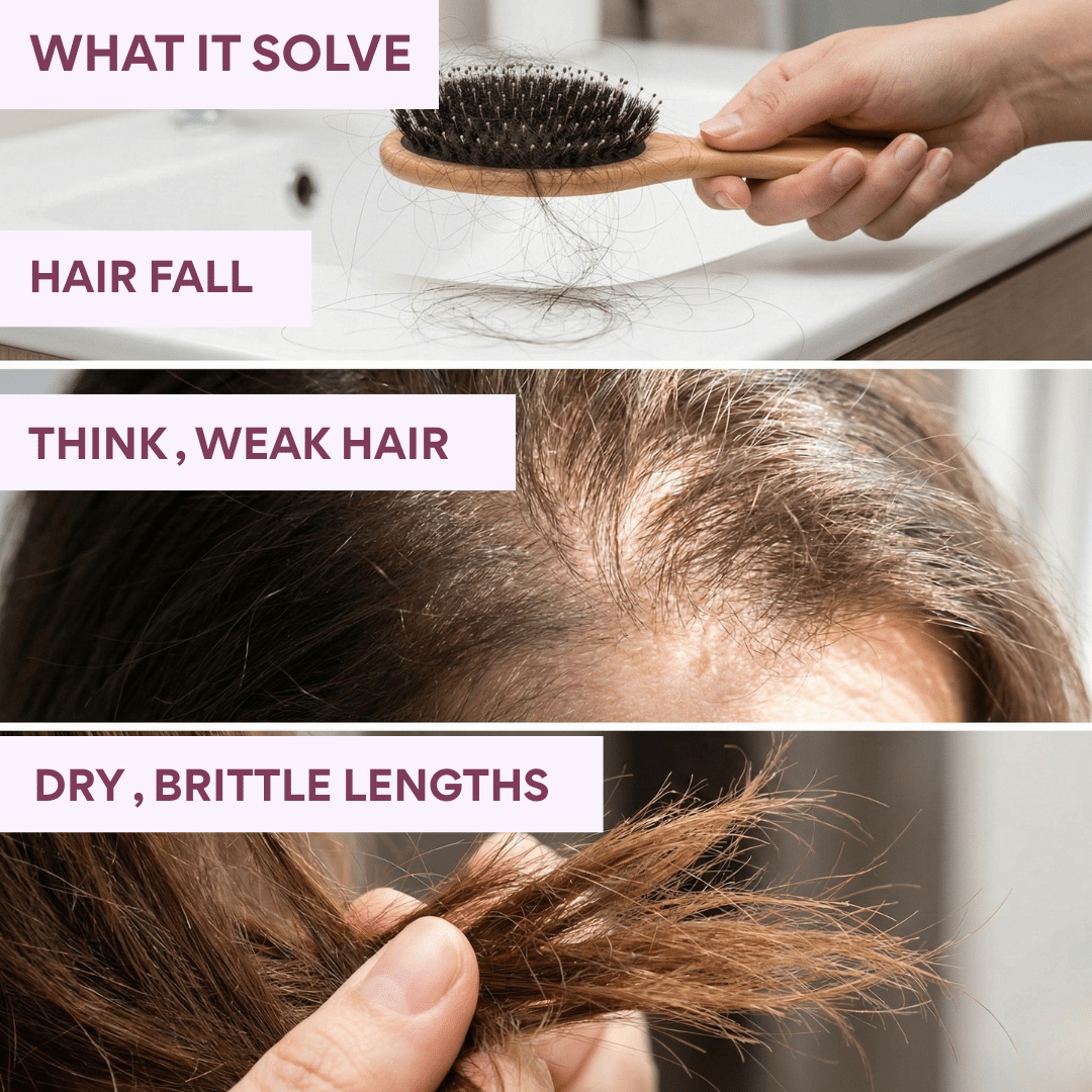 Hairfall Control Duo - Nourishing Moisturising Shampoo + Hair Mask - The Skin Story -