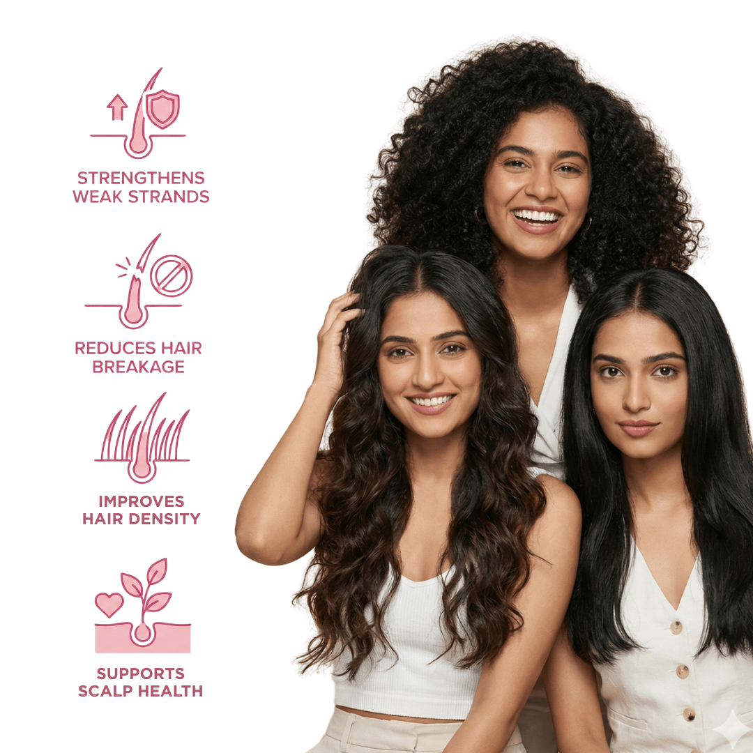 Hairfall Control Duo - Nourishing Moisturising Shampoo + Hair Mask - The Skin Story -