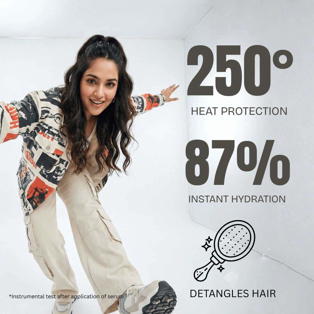 Heat Protection Hair Serum - The Skin Story -