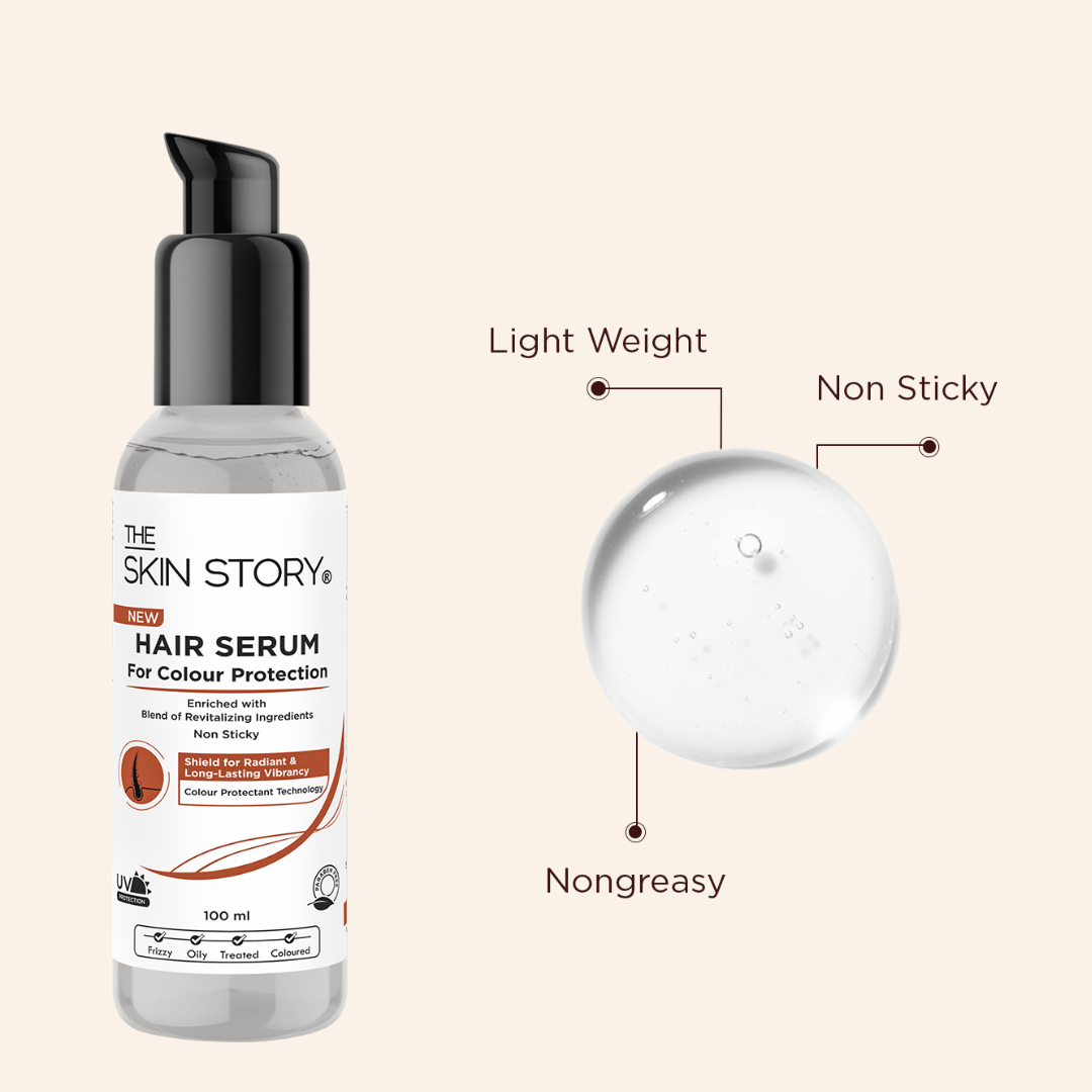 Colour Protect Hair Serum Nourishes & Shields Colour-Treated Hair Jojoba Oil, Olive Oil & Argan Oil 100ml