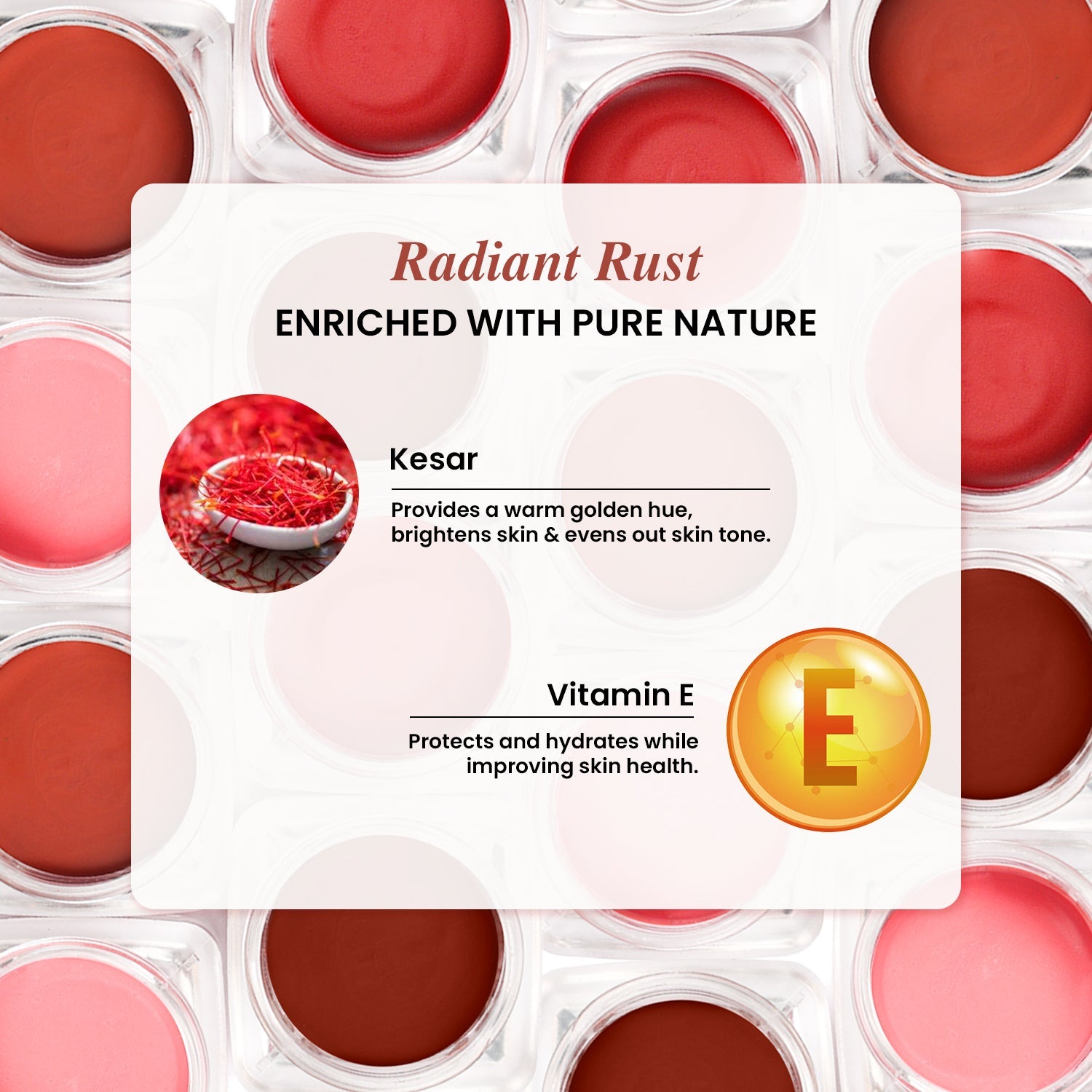 Lip & Cheek Tint Radiant Rust - The Skin Story - Lip & Cheek Tint