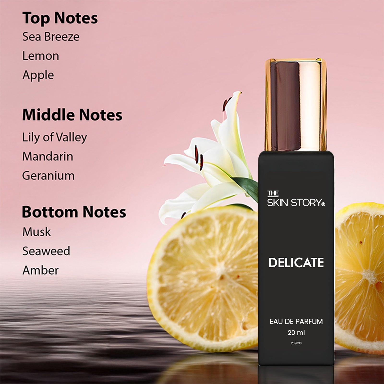 Luxury Perfume Gift for Women Set of 4 Fragrances Eau de Parfum - The Skin Story - Perfume