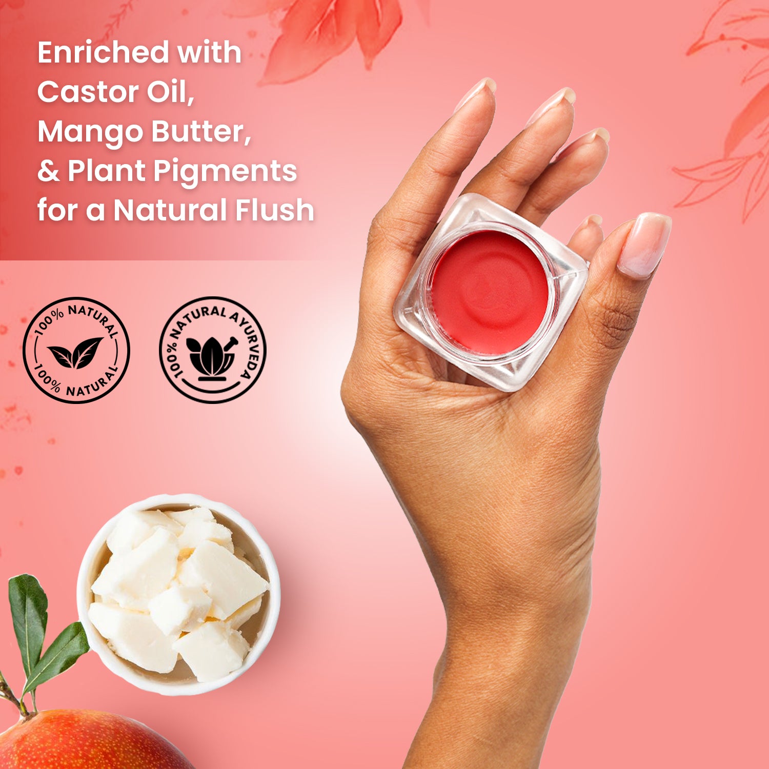 The Skin Story Lip & Cheek Tint Romantic Red, 3g