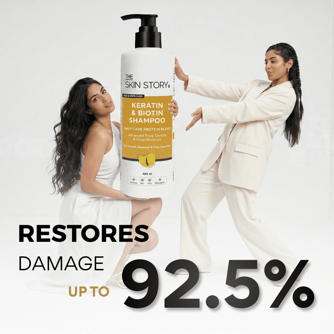 Oil Control Keratin Shampoo - The Skin Story -