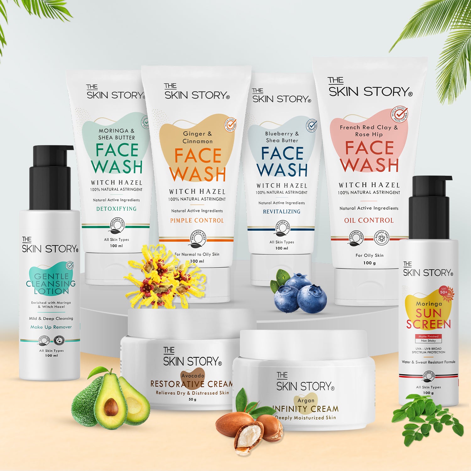 3 in 1 Wash, Scrub & Pack Deep Cleanses & Exfoliates Witch Hazel, Mulberry & French Red Clay 100g