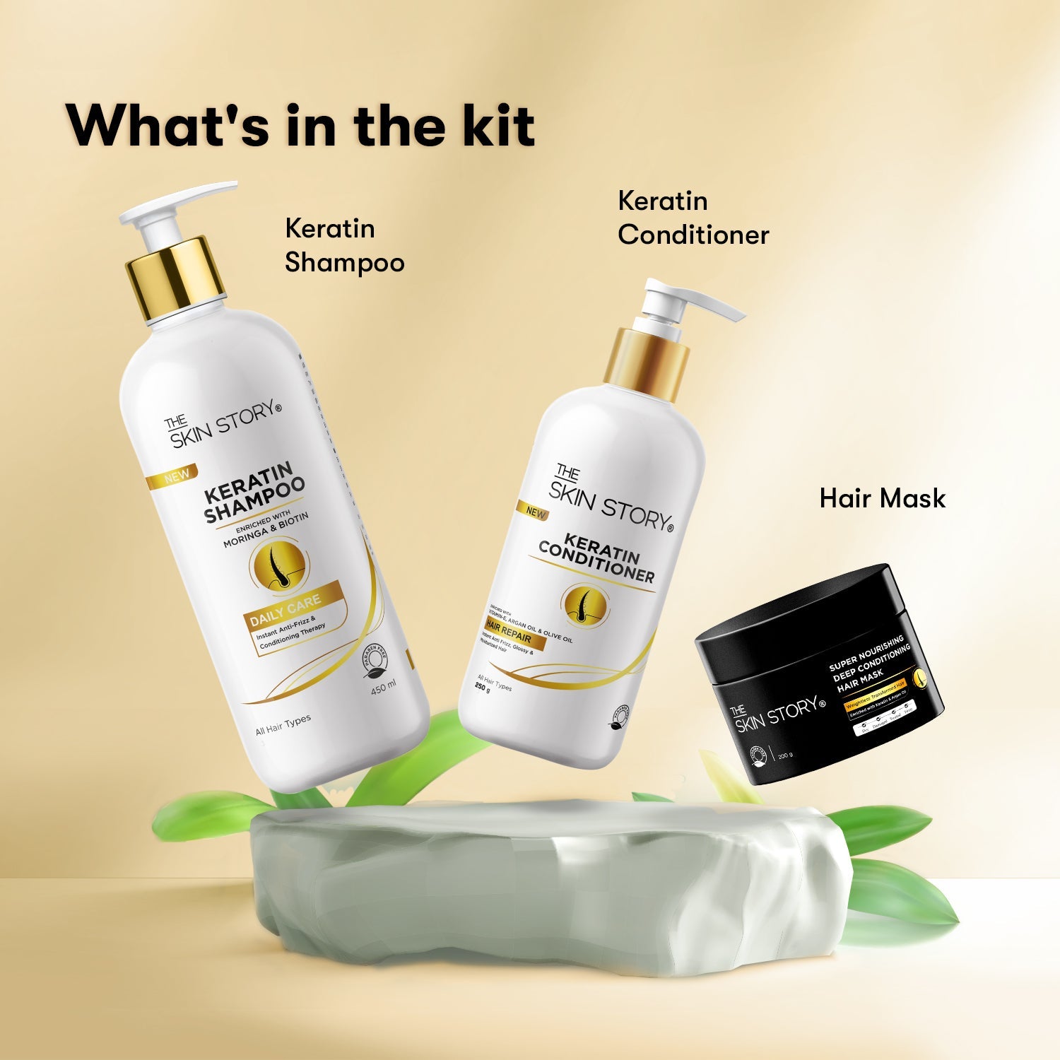 Pro - Repair Range for Damaged & Weak Hair - The Skin Story - Hair Care Combo