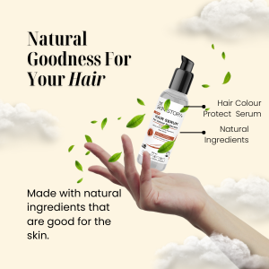 Colour Protect Hair Serum Nourishes & Shields Colour-Treated Hair Jojoba Oil, Olive Oil & Argan Oil 100ml